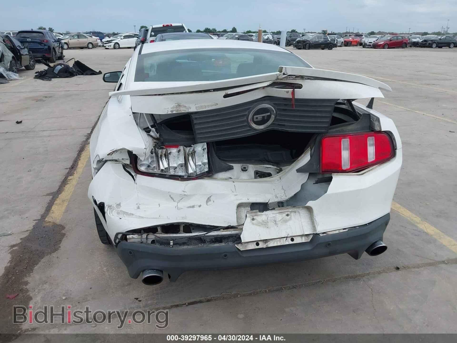 2012 FORD MUSTANG - VIN: 1ZVBP8CF8C5261884 - Фото 6