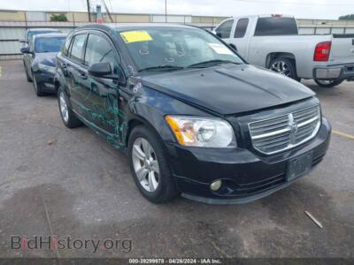 2010 Dodge CALIBER SXT, black — VIN 1B3CB4HA1AD662760, IAAI