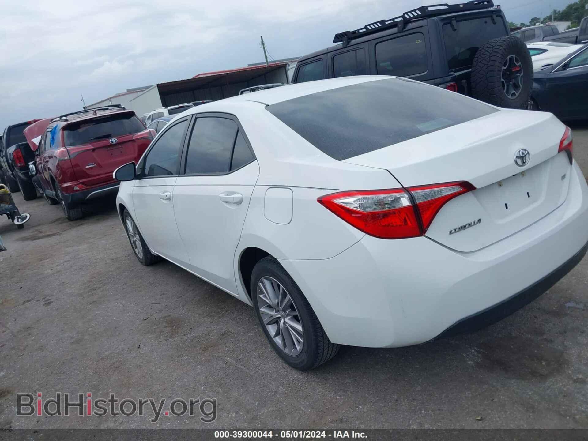 2014 TOYOTA COROLLA - VIN: 5YFBURHE5EP100562 - Фото 3