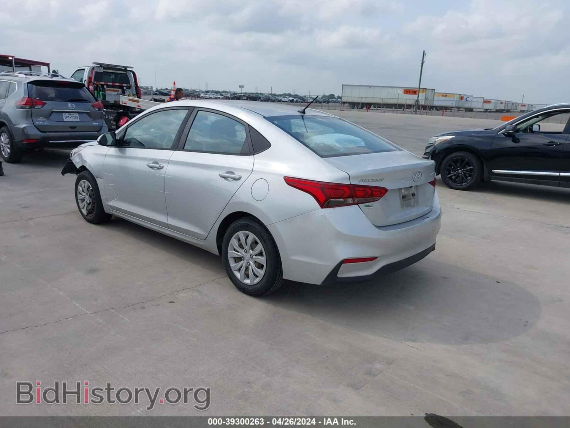 2019 HYUNDAI ACCENT - VIN: 3KPC24A3XKE053094 - Фото 3