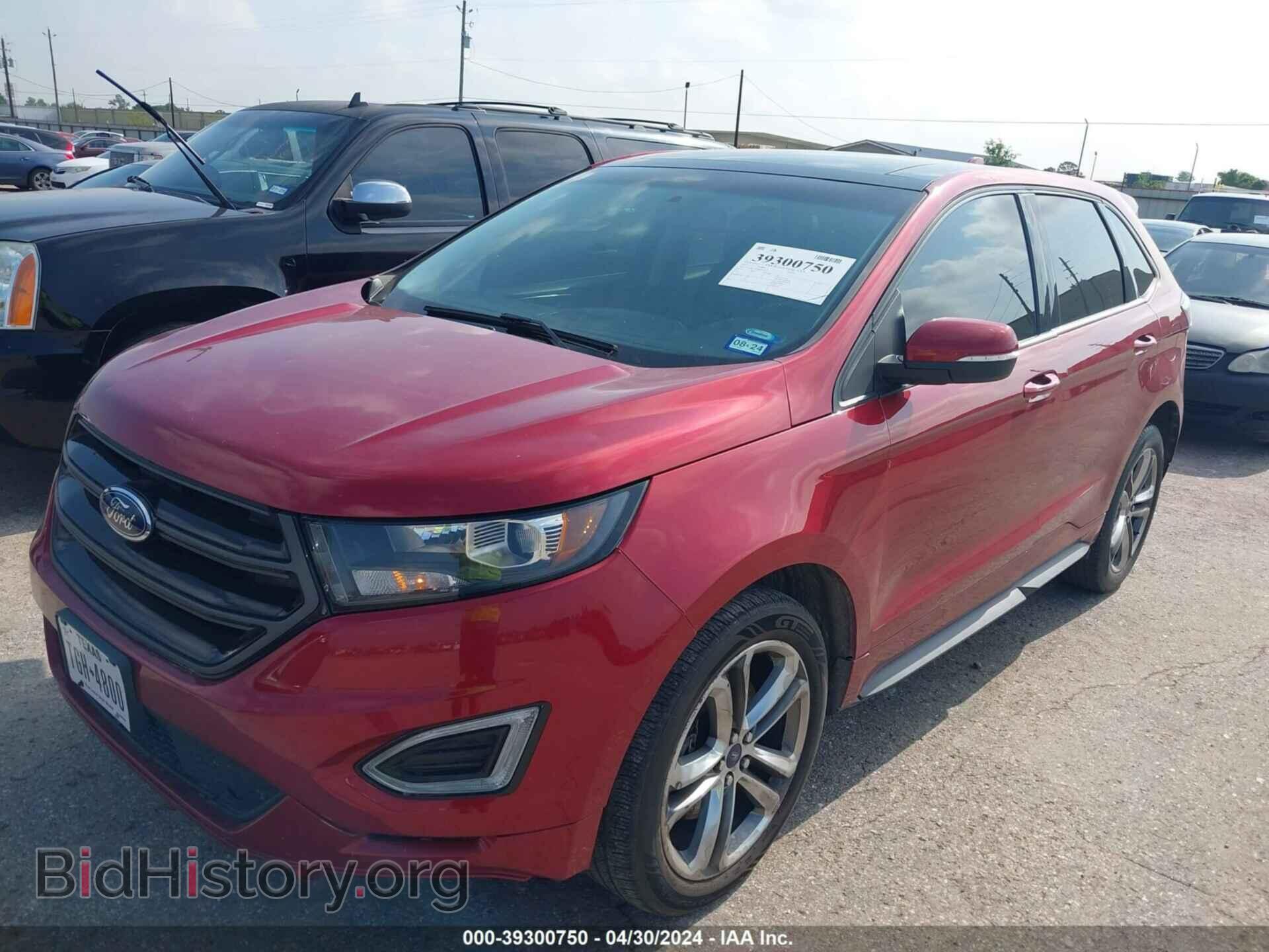 2015 FORD EDGE - VIN: 2FMTK4AP7FBB29995 - Фото 2