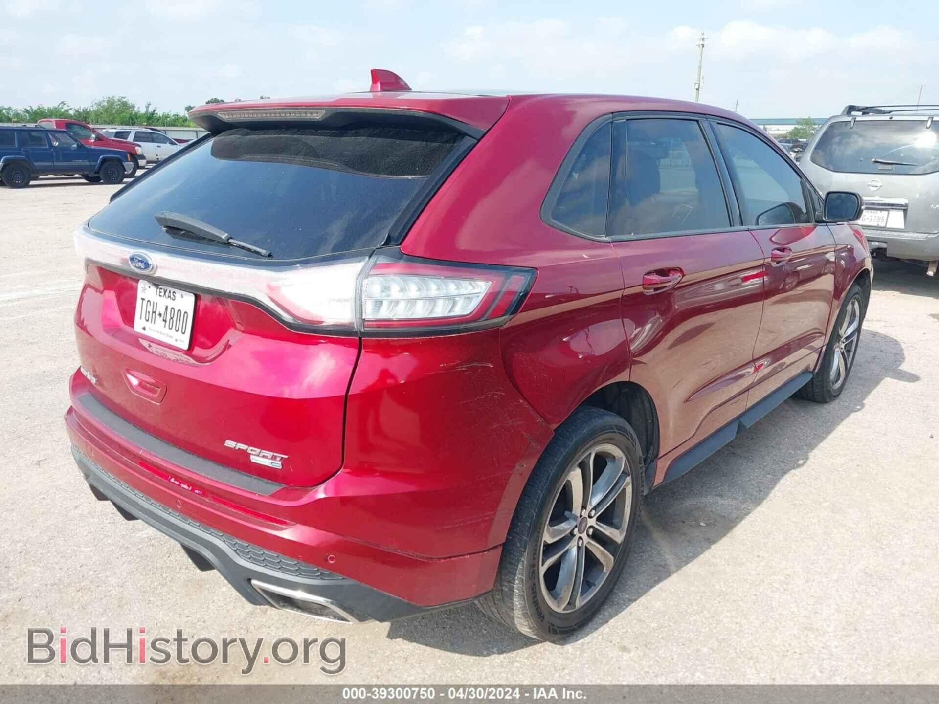 2015 FORD EDGE - VIN: 2FMTK4AP7FBB29995 - Фото 4