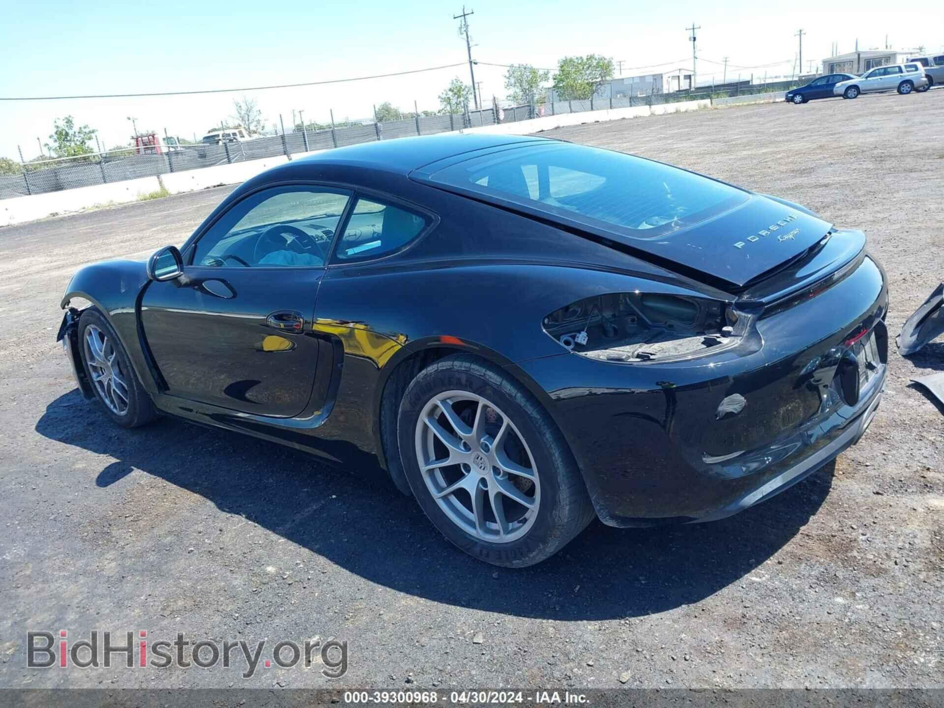 2015 PORSCHE CAYMAN - VIN: WP0AA2A86FK163539 - Фото 3
