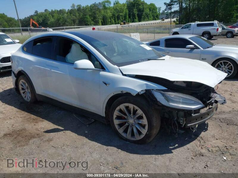 2017 Tesla MODEL X P100D (VIN 5YJXCBE40HF057633) — фото 1 из 22, IAAI, повреждение: передняя часть