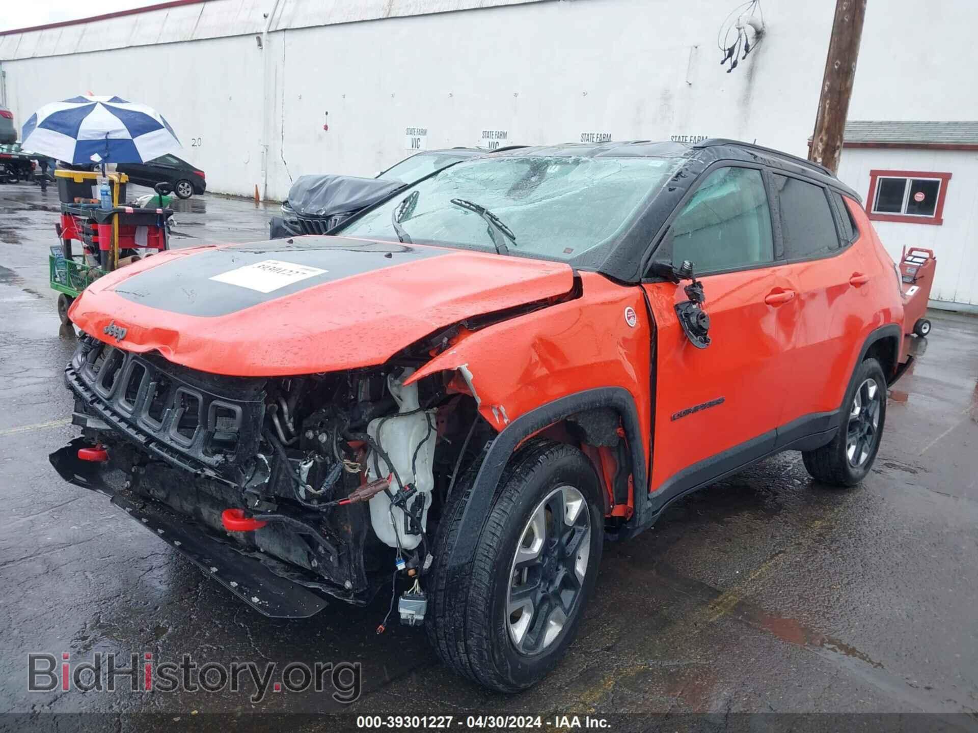 2018 JEEP COMPASS - VIN: 3C4NJDDB1JT403589 - Фото 2