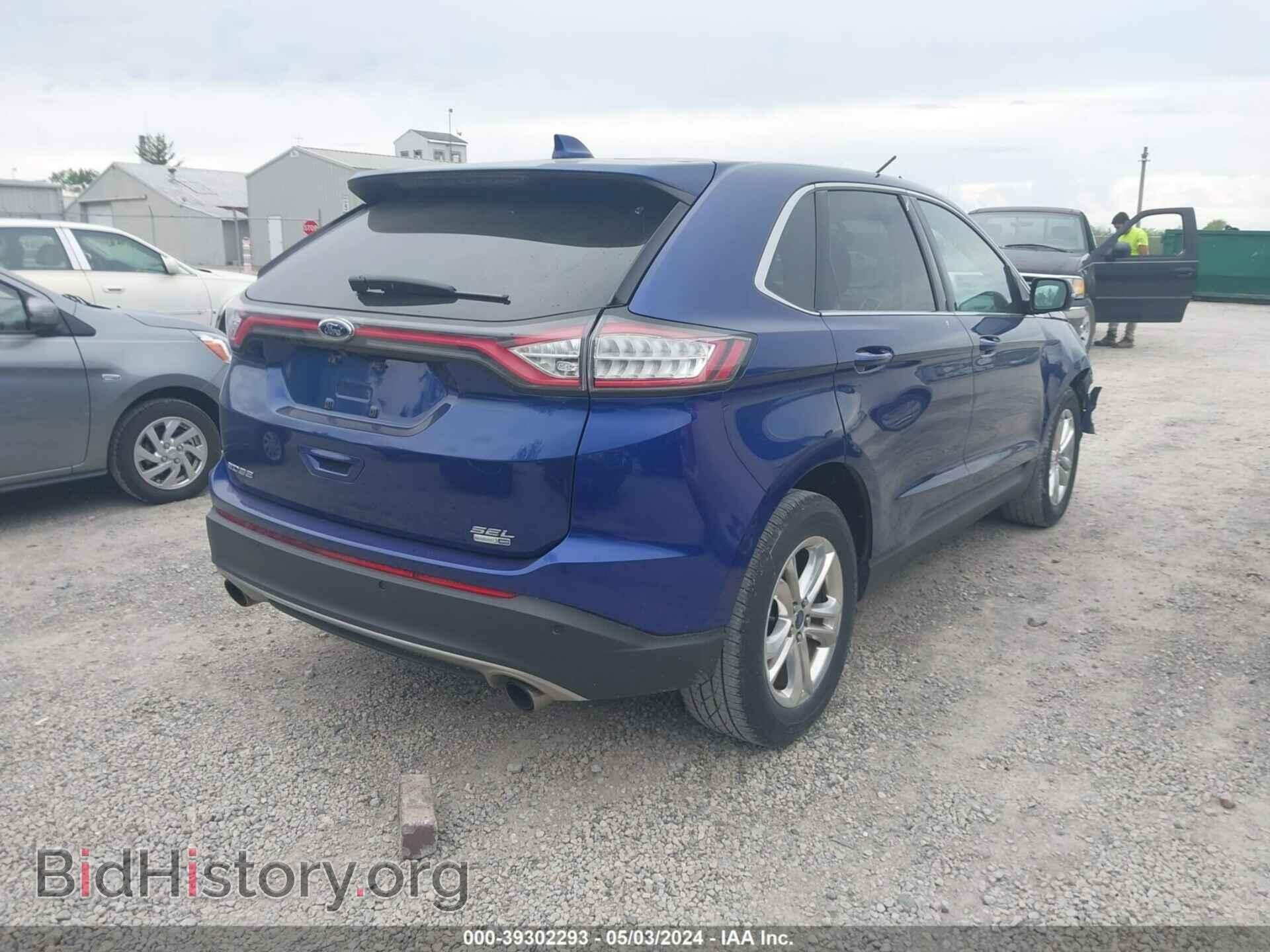 2015 FORD EDGE - VIN: 2FMTK4J97FBC10383 - Фото 4
