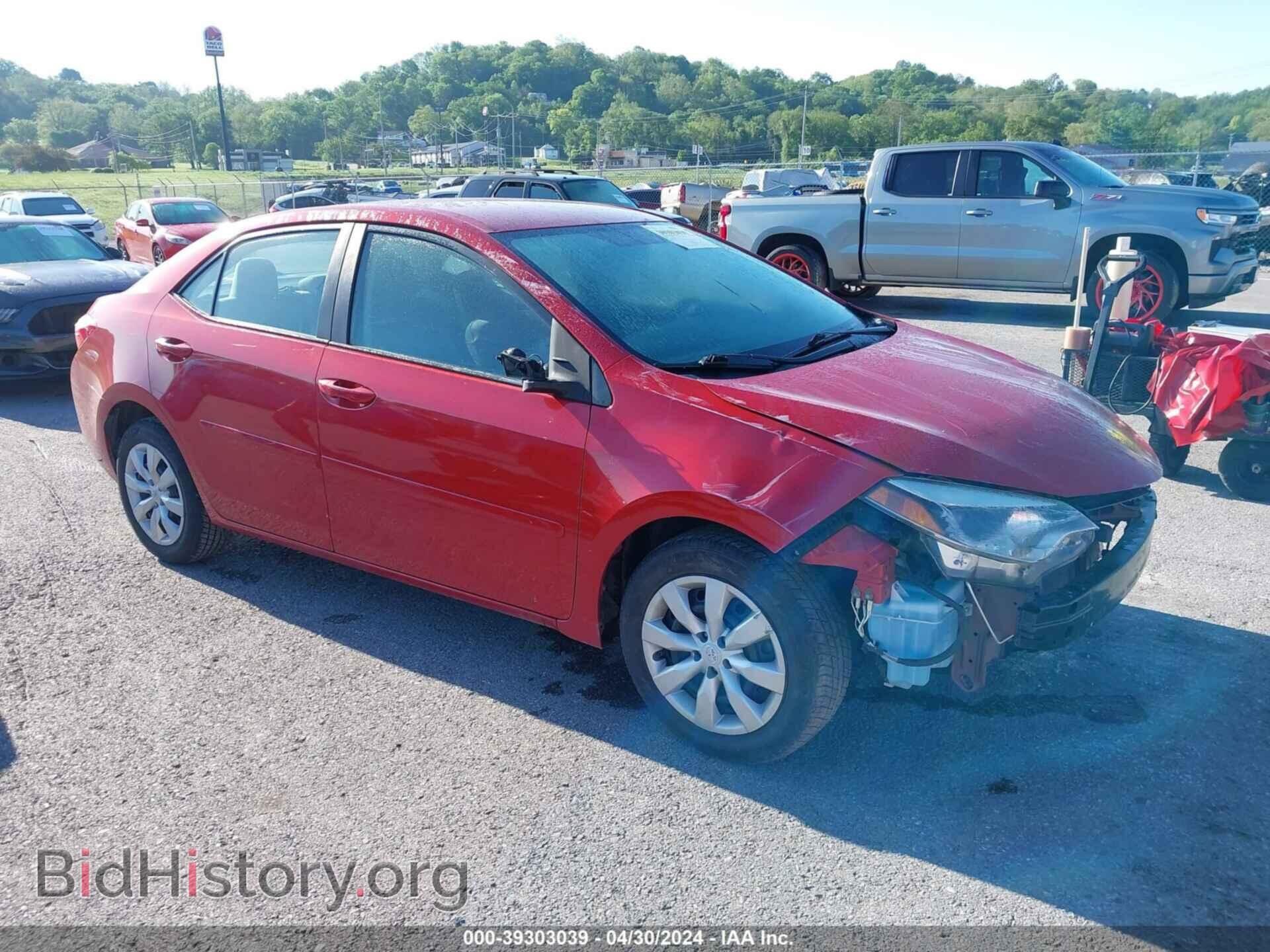 Фотография 5YFBURHE7EP149651 - TOYOTA COROLLA 2014