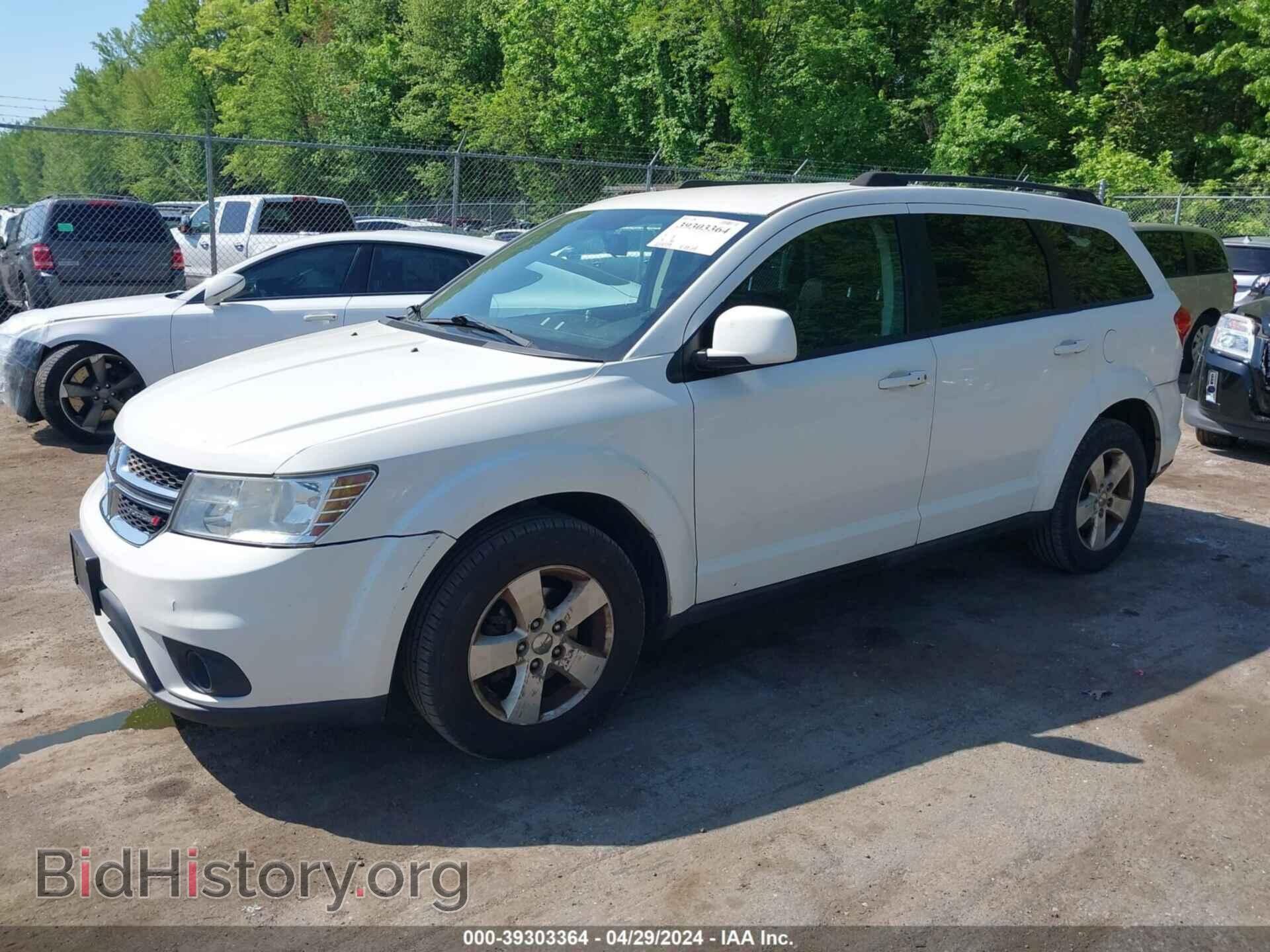 2012 DODGE JOURNEY - VIN: 3C4PDCBG4CT297960 - Фото 2