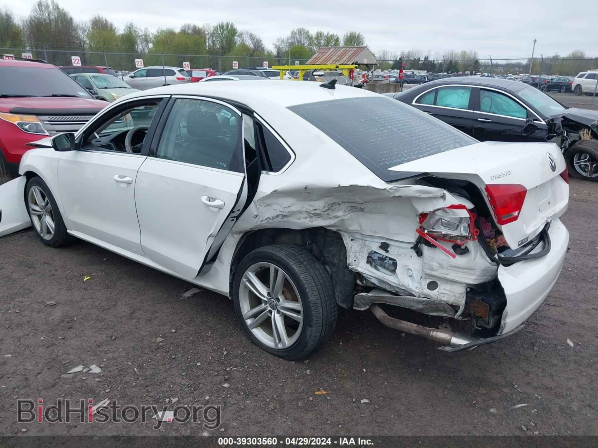 2014 VOLKSWAGEN PASSAT - VIN: 1VWBN7A32EC006512 - Photo 3