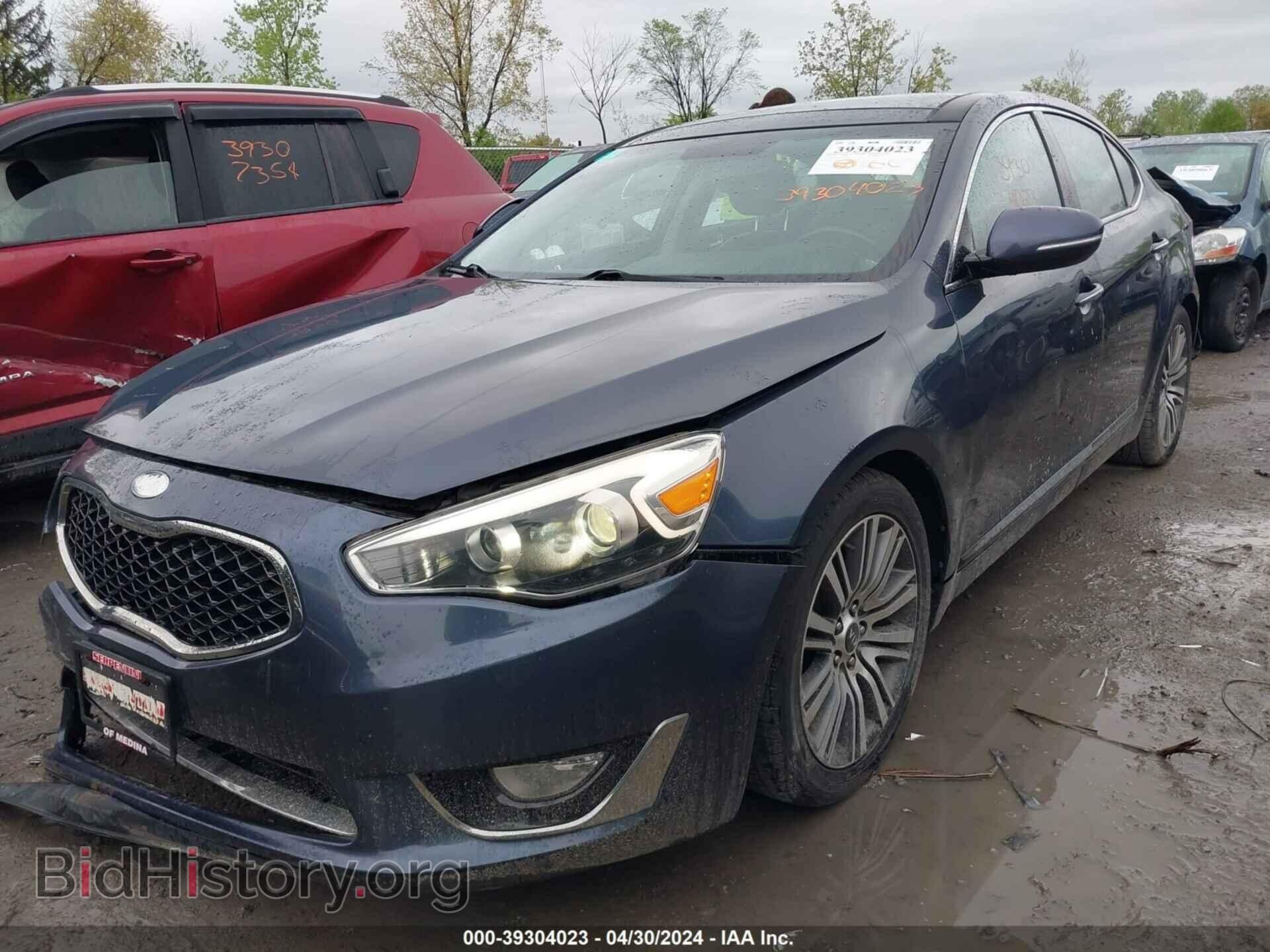 2014 KIA CADENZA - VIN: KNALN4D75E5132255 - Фото 2
