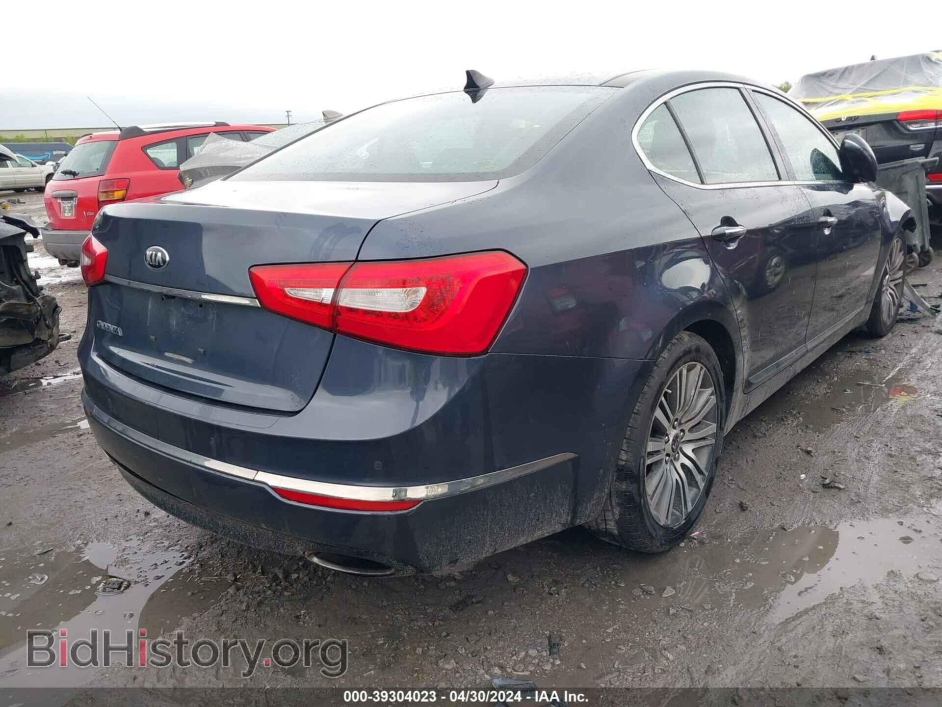 2014 KIA CADENZA - VIN: KNALN4D75E5132255 - Фото 4