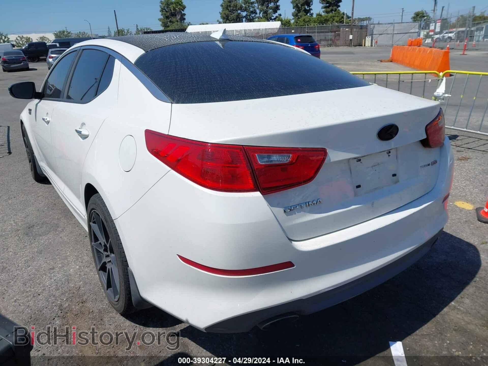 2015 KIA OPTIMA - VIN: KNAGM4A73F5616855 - Фото 3