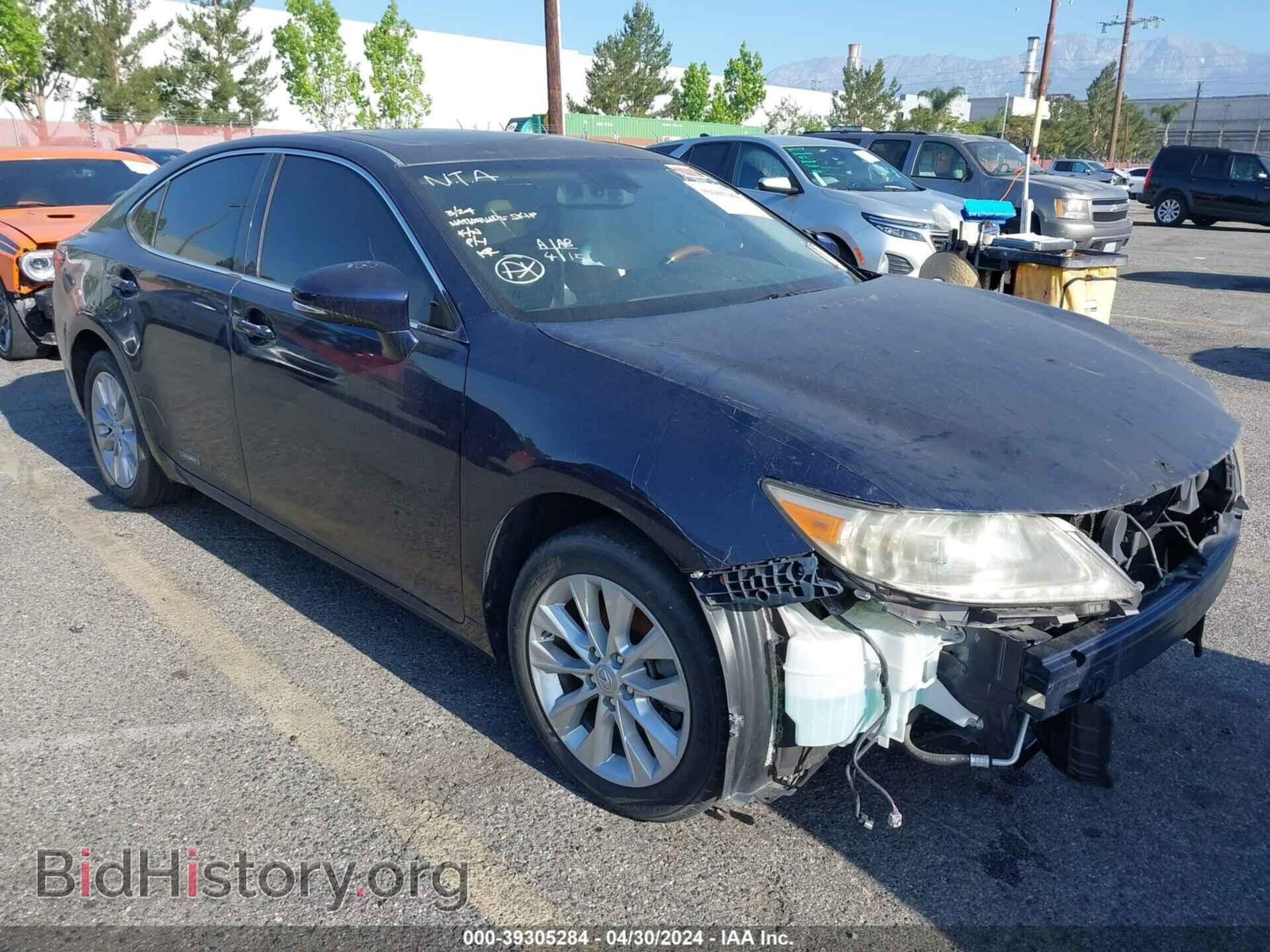 Photo JTHBW1GGXD2024928 - LEXUS ES 300H 2013