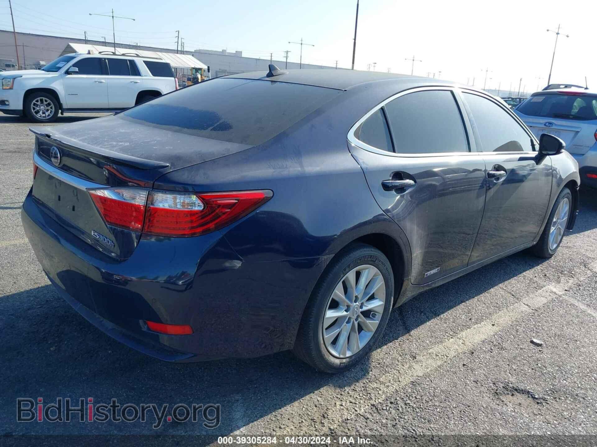 2013 LEXUS ES 300H - VIN: JTHBW1GGXD2024928 - Photo 4