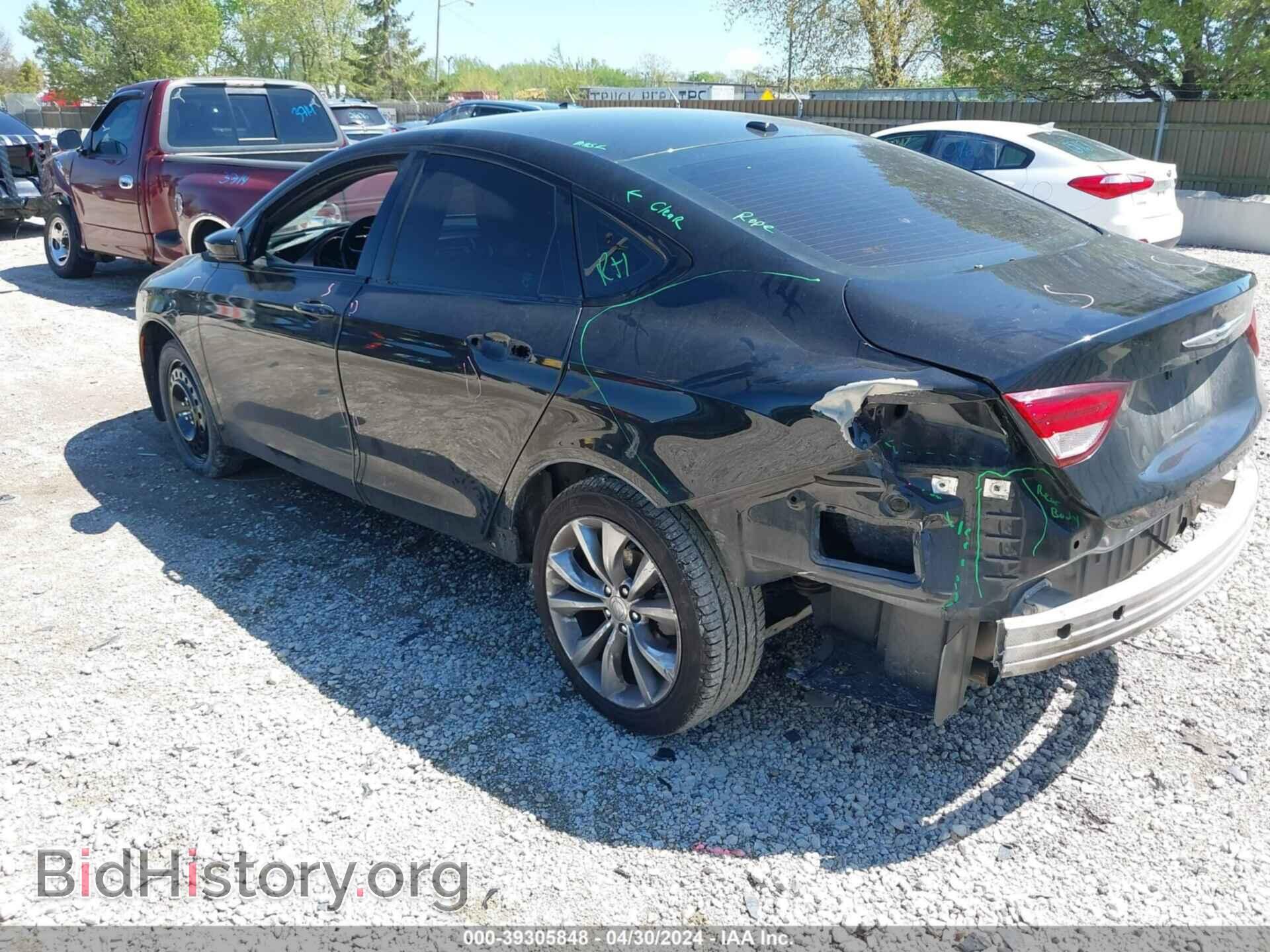 2015 CHRYSLER 200 - VIN: 1C3CCCBB7FN749138 - Фото 3