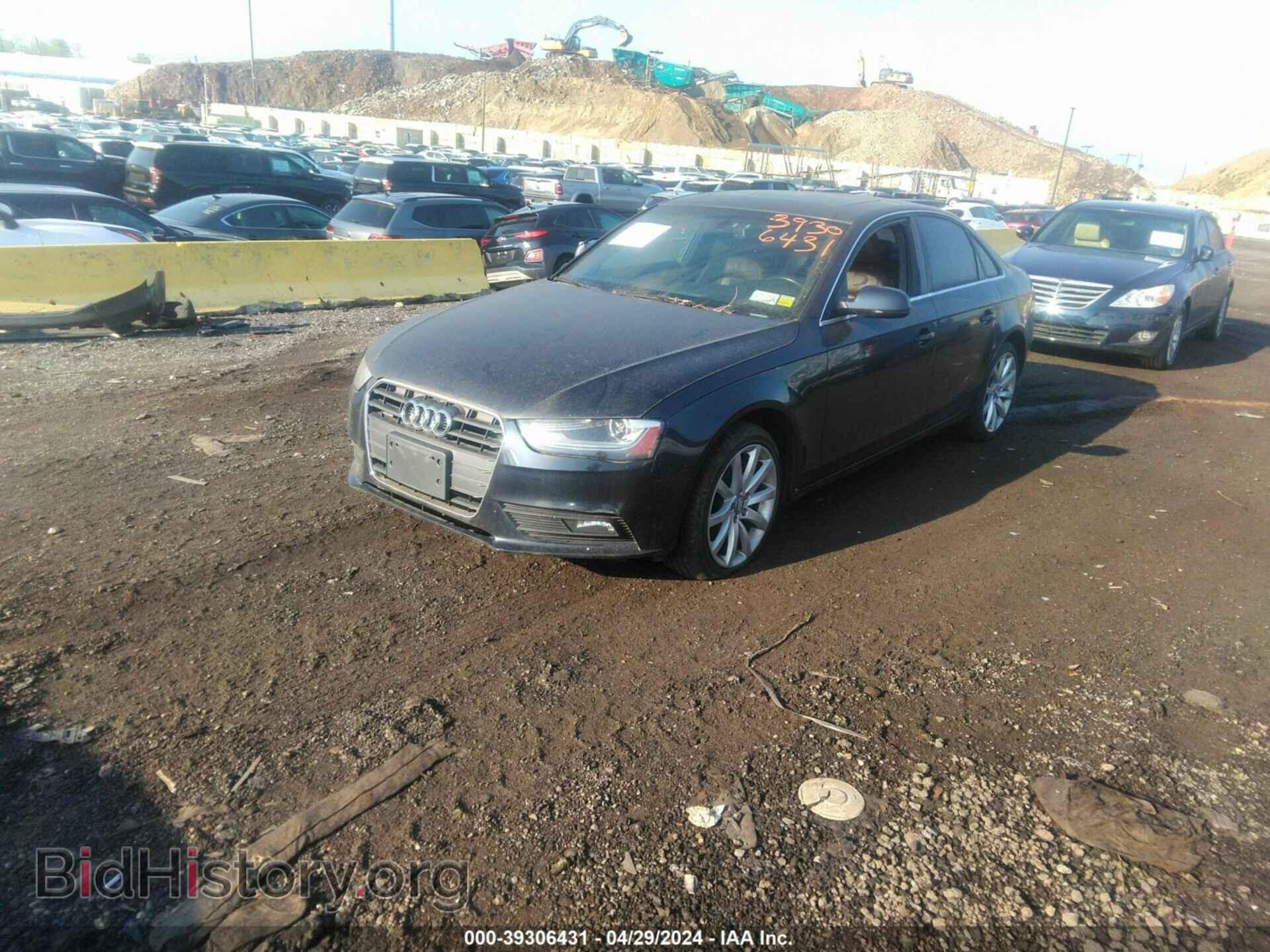2013 AUDI A4 - VIN: WAUFFAFL3DN047299 - Фото 2