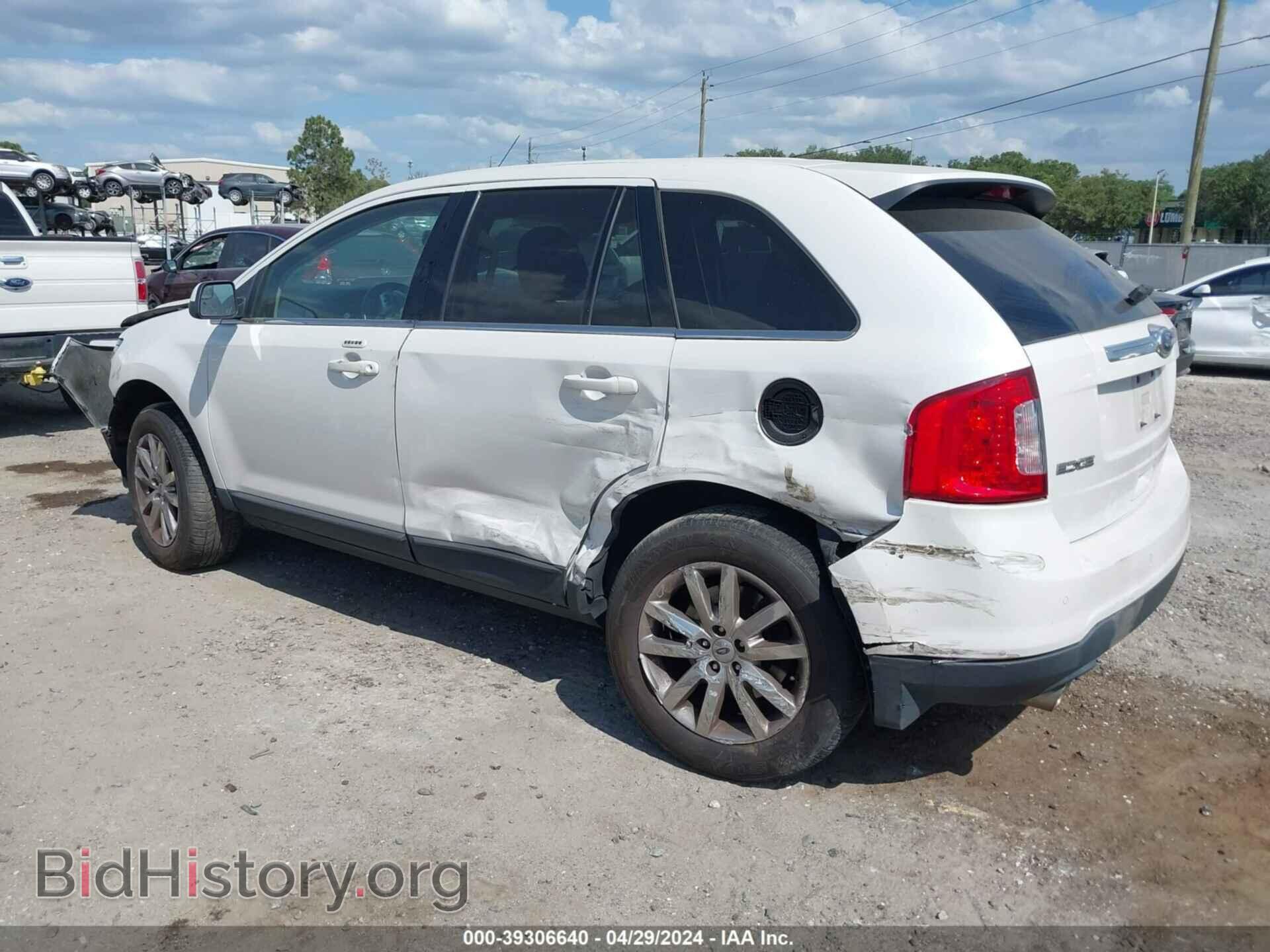 2013 FORD EDGE - VIN: 2FMDK3KC8DBB02764 - Фото 3