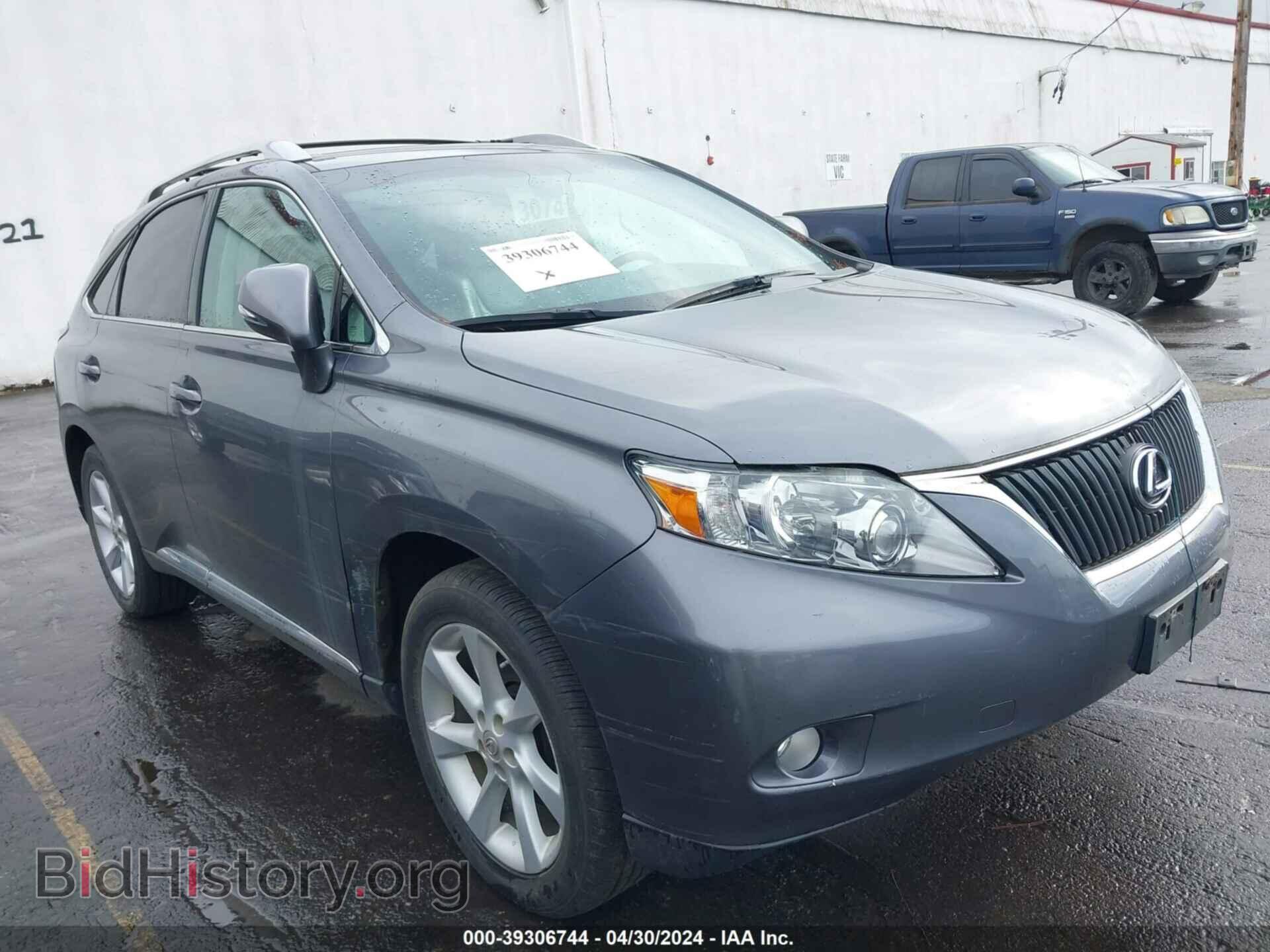 Photo 2T2BK1BA3CC150950 - LEXUS RX 350 2012