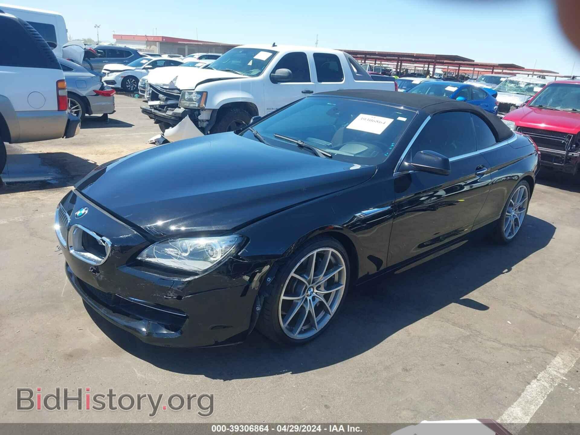 2012 BMW 650I - VIN: WBALZ3C51CDL71223 - Фото 2