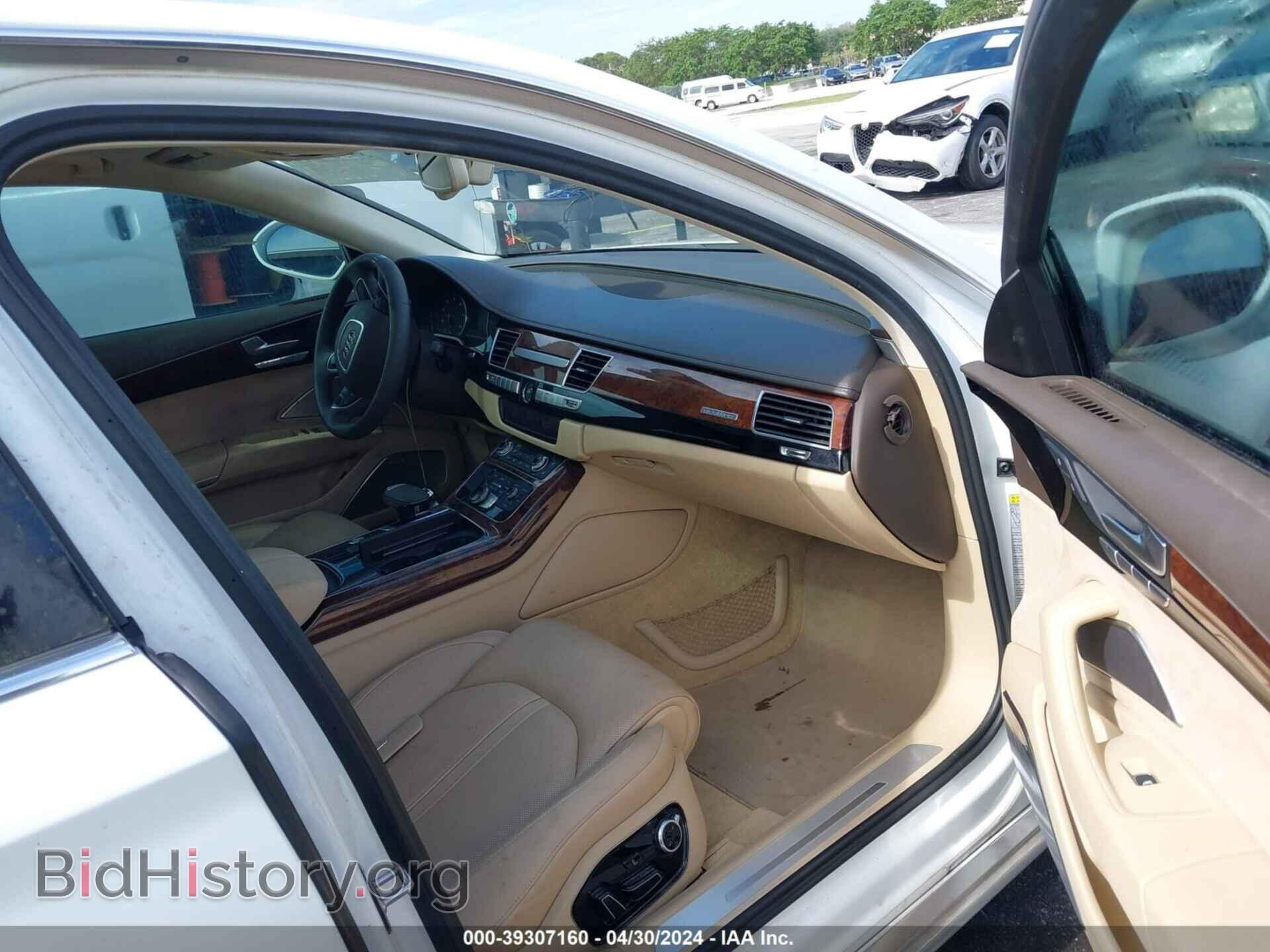 2013 AUDI A8 - VIN: WAUAGAFD1DN006430 - Фото 5