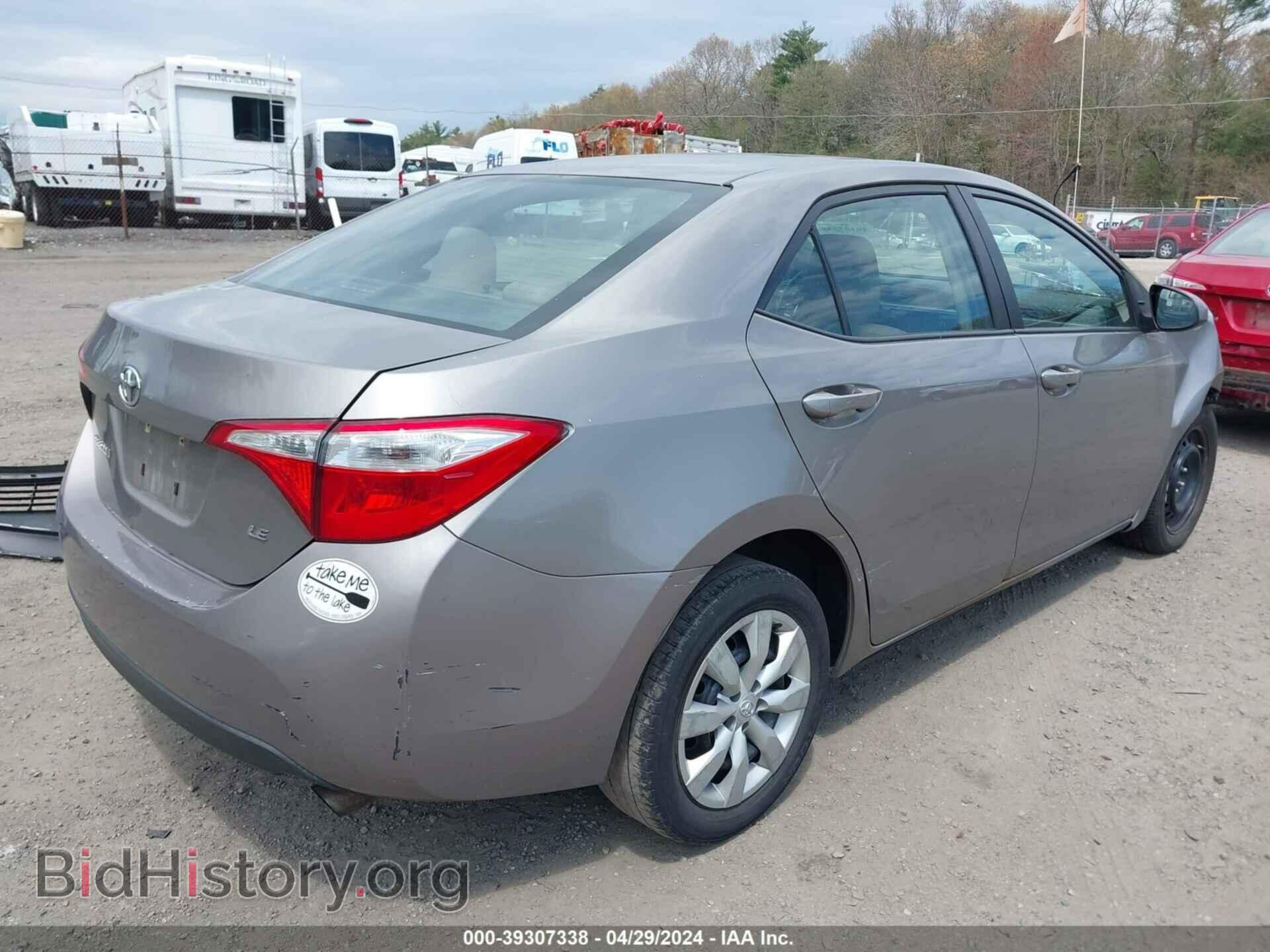 2014 TOYOTA COROLLA - VIN: 2T1BURHE8EC008765 - Photo 4
