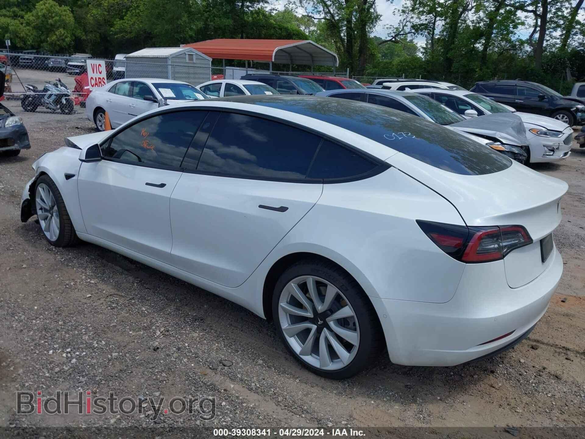 2021 TESLA MODEL 3 - VIN: 5YJ3E1EB3MF860173 - Фото 3