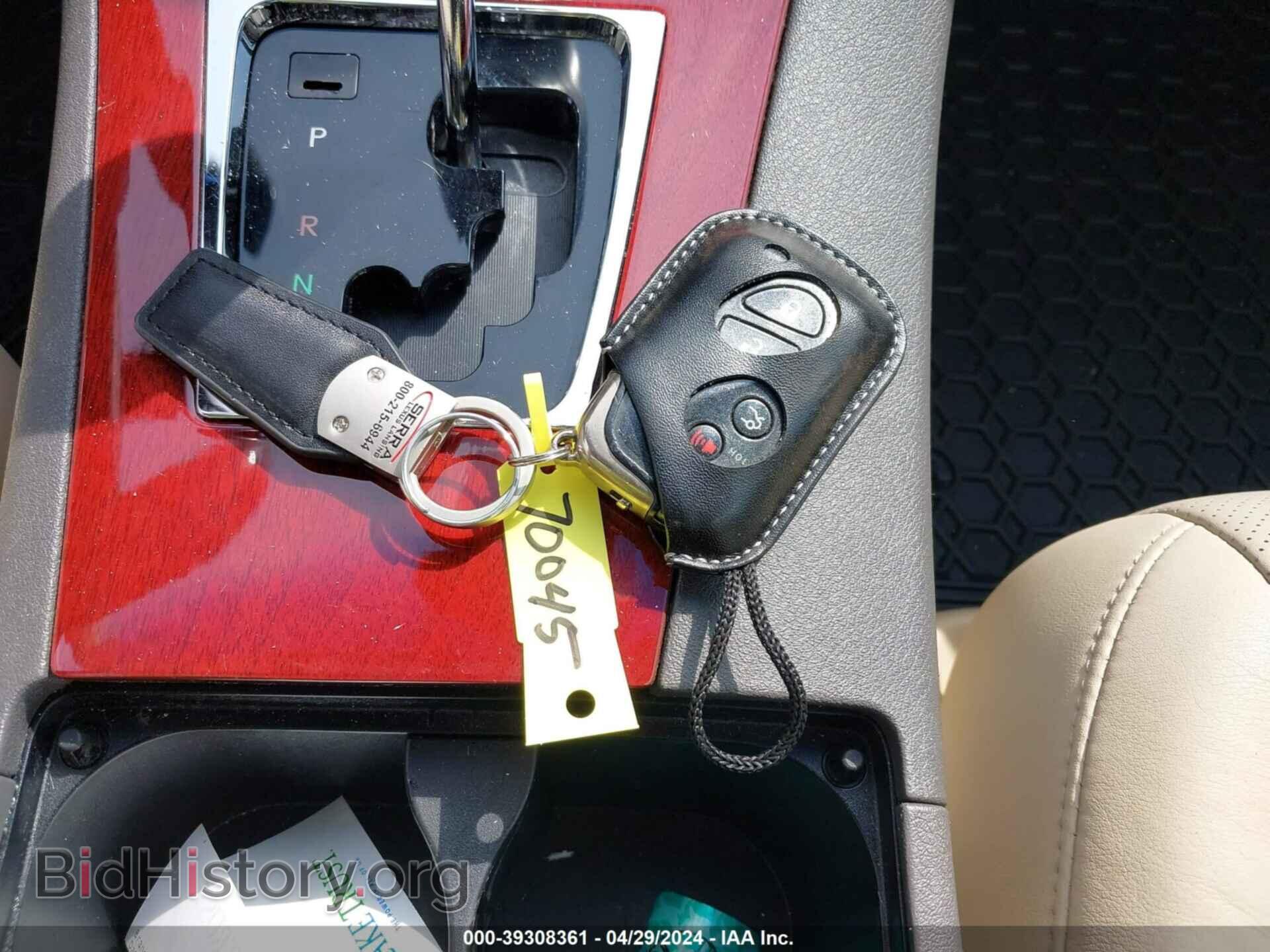 2009 LEXUS ES 350 - VIN: JTHBJ46G392317479 - Фото 11