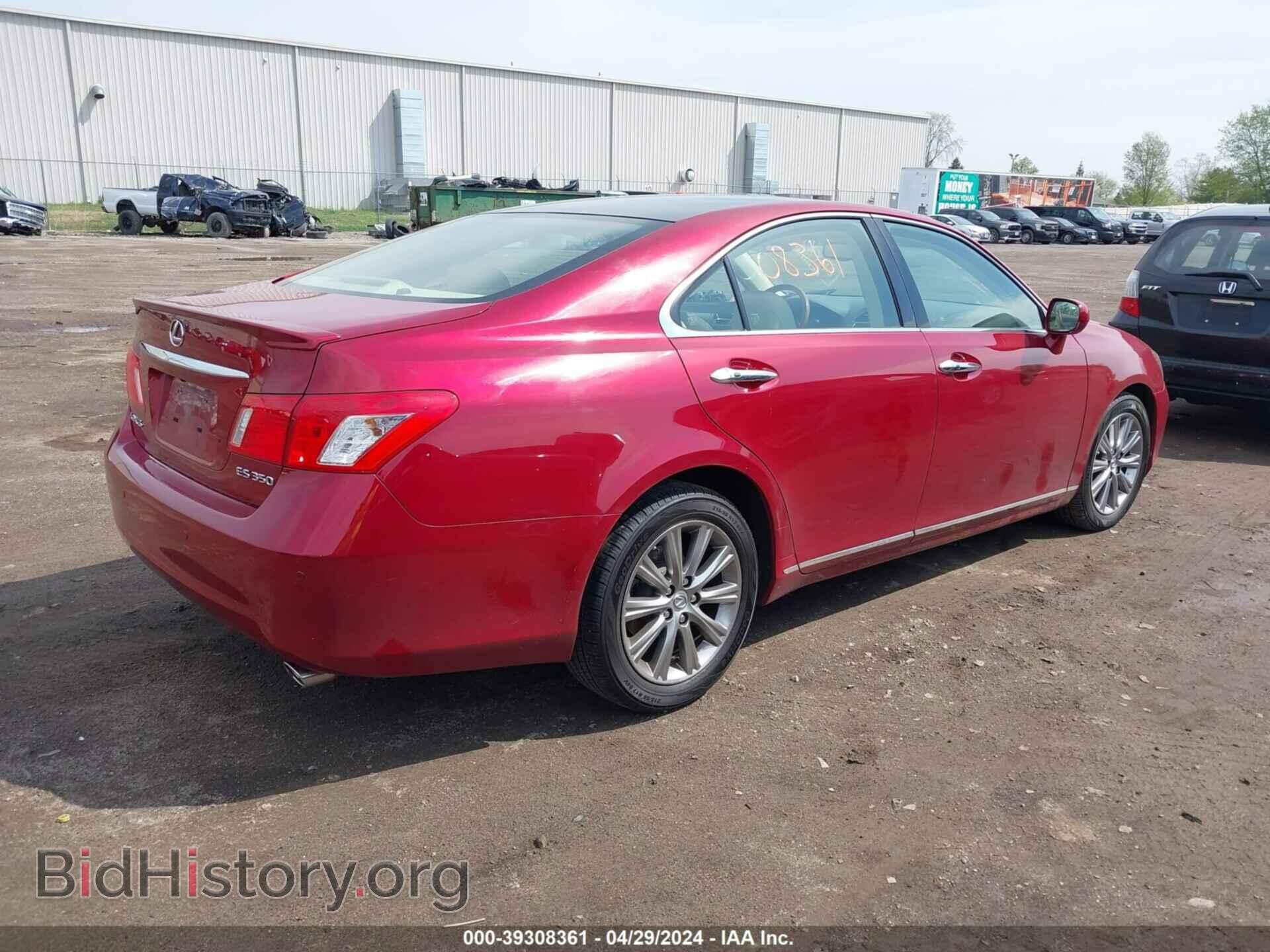 2009 LEXUS ES 350 - VIN: JTHBJ46G392317479 - Фото 4