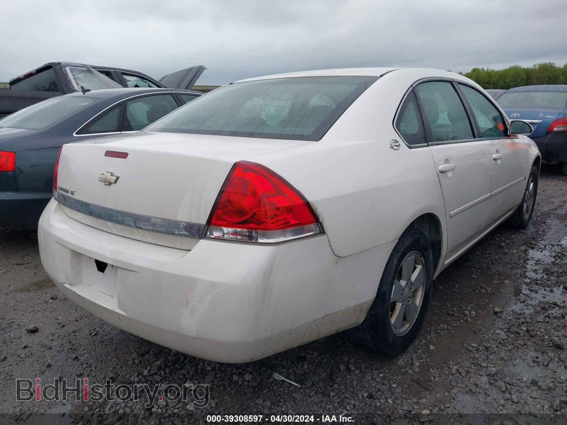 2007 CHEVROLET IMPALA - VIN: 2G1WT55N279403005 - Фото 4