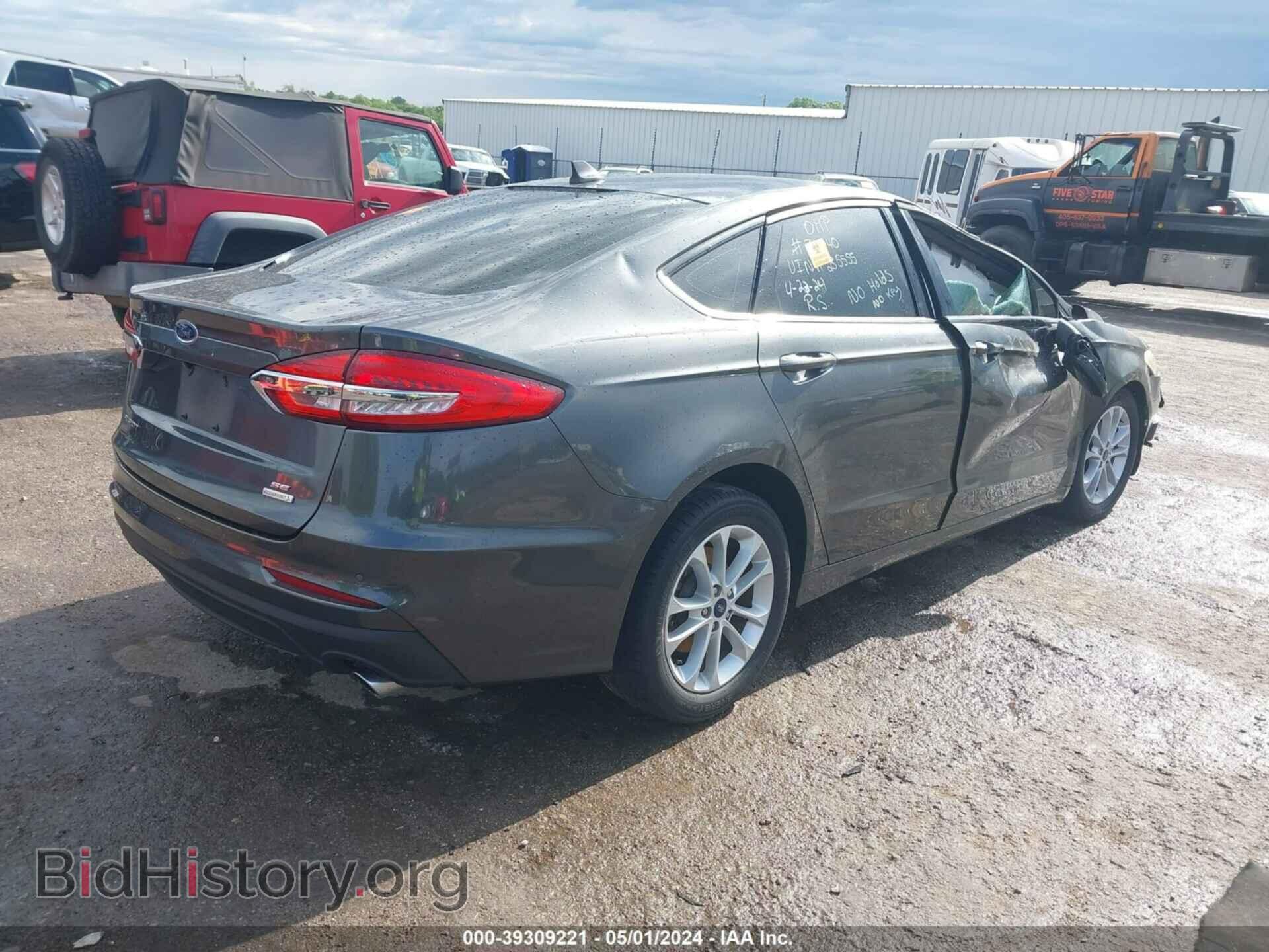 2020 FORD FUSION - VIN: 3FA6P0HD2LR235555 - Фото 4