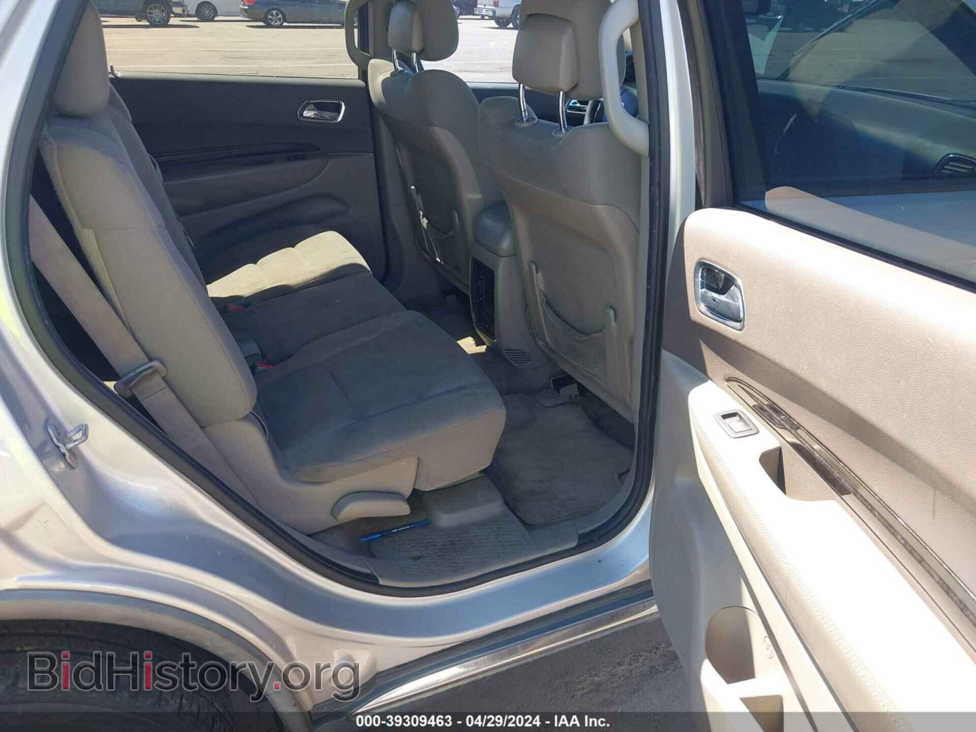 2012 DODGE DURANGO - VIN: 1C4RDHDG1CC118479 - Photo 8