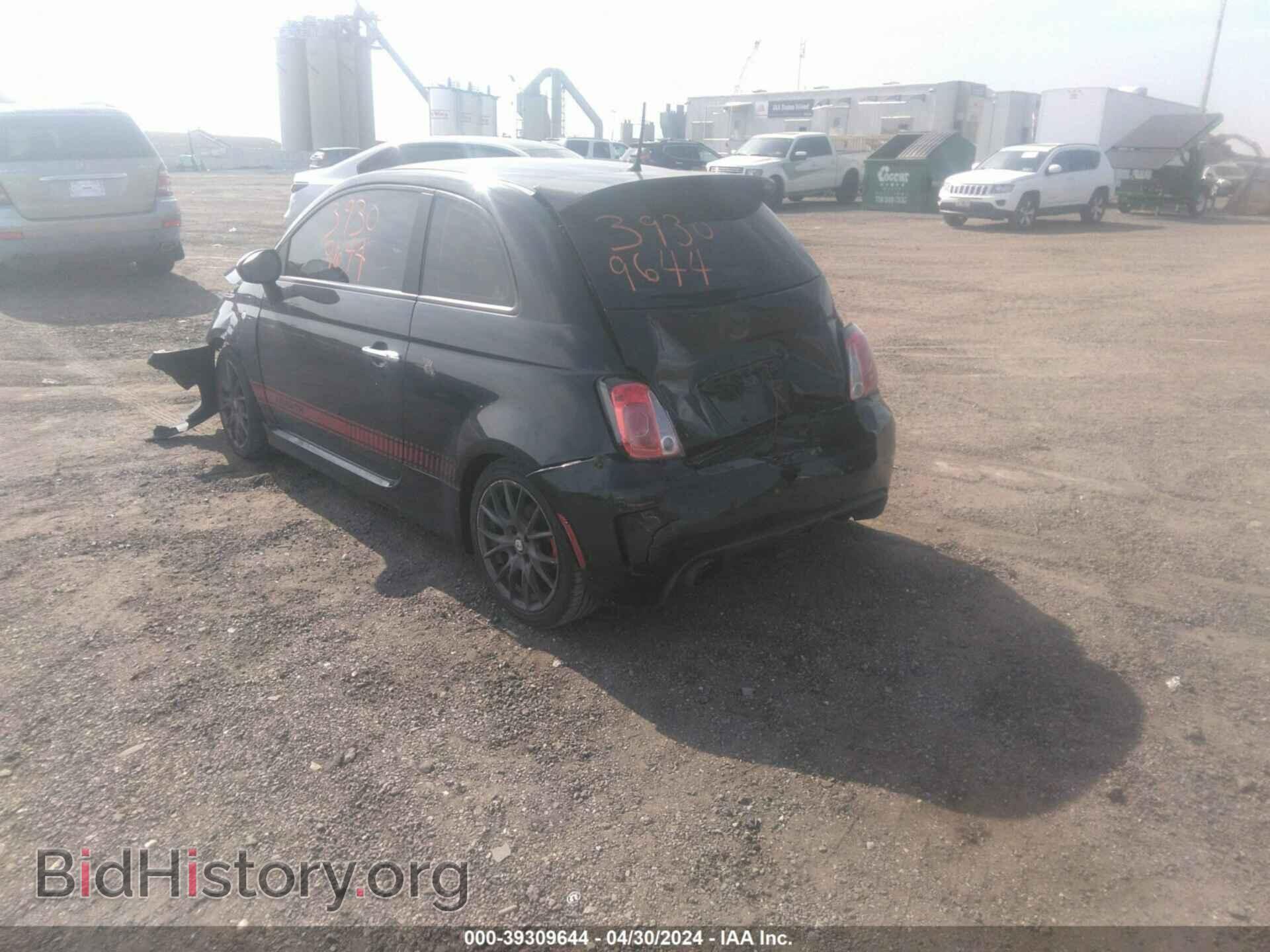 2013 FIAT 500 - VIN: 3C3CFFFH7DT607697 - Фото 3