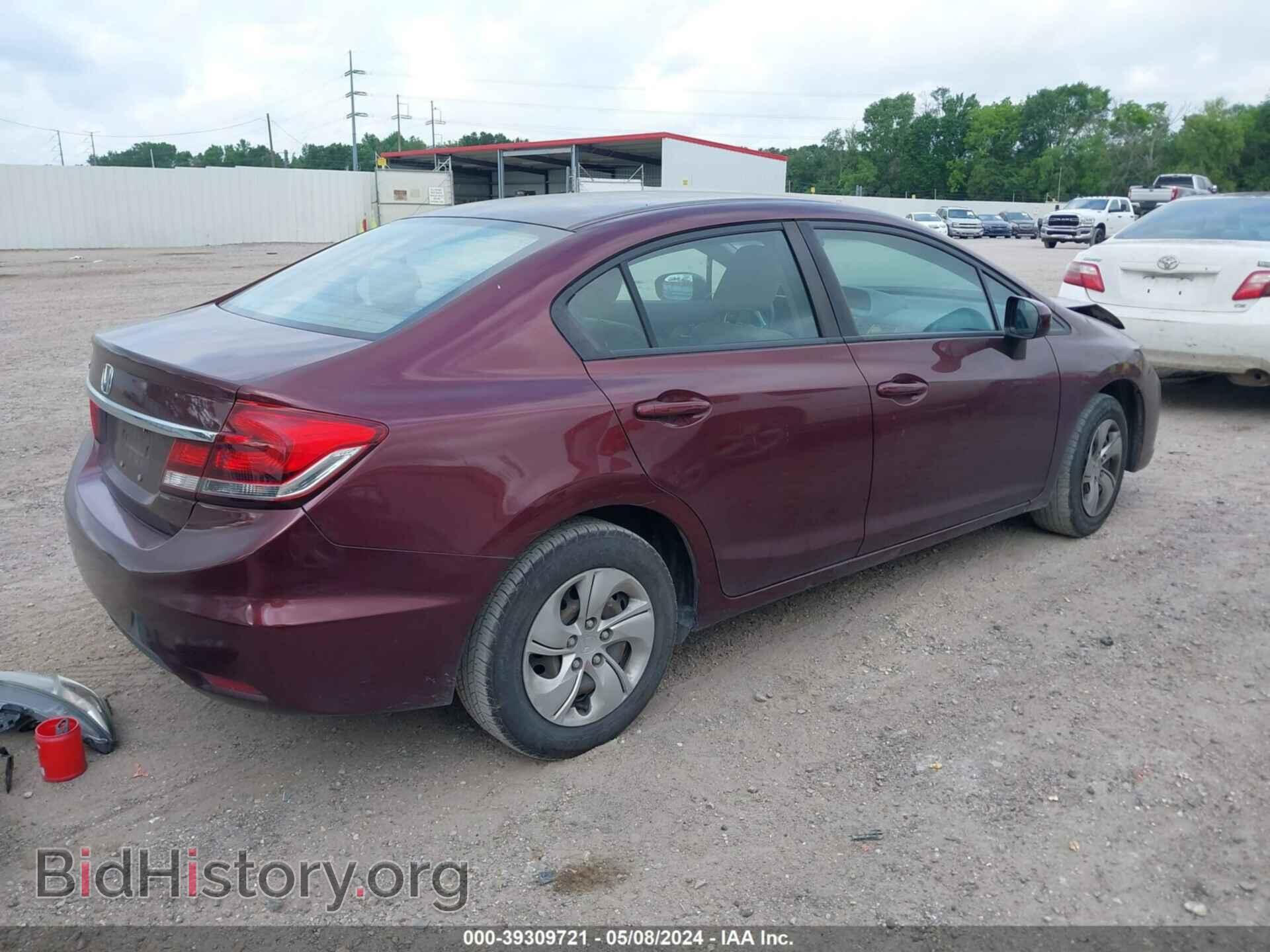 2014 HONDA CIVIC - VIN: 19XFB2F56EE022814 - Фото 4
