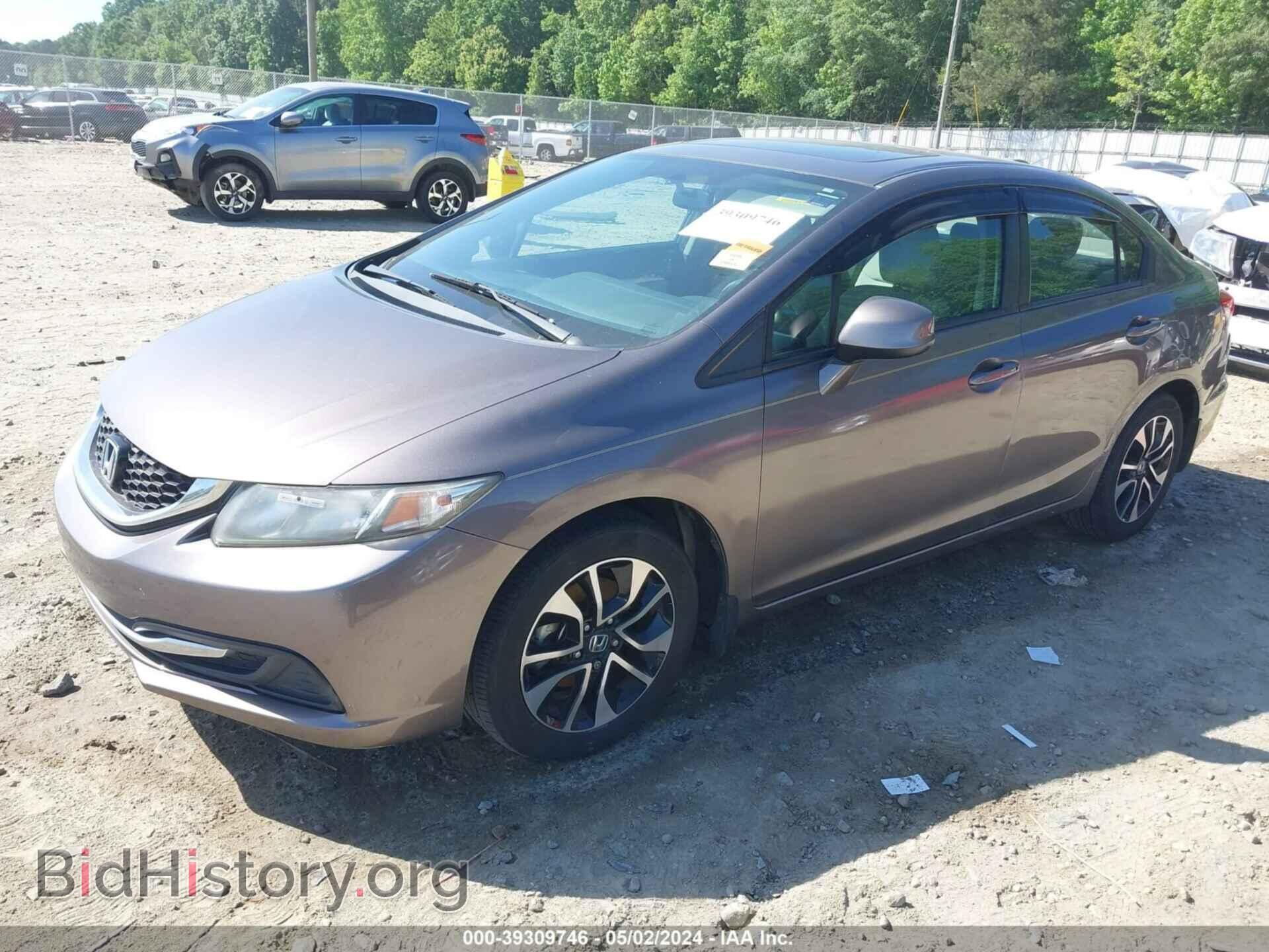 2013 HONDA CIVIC - VIN: 19XFB2F8XDE042704 - Фото 2