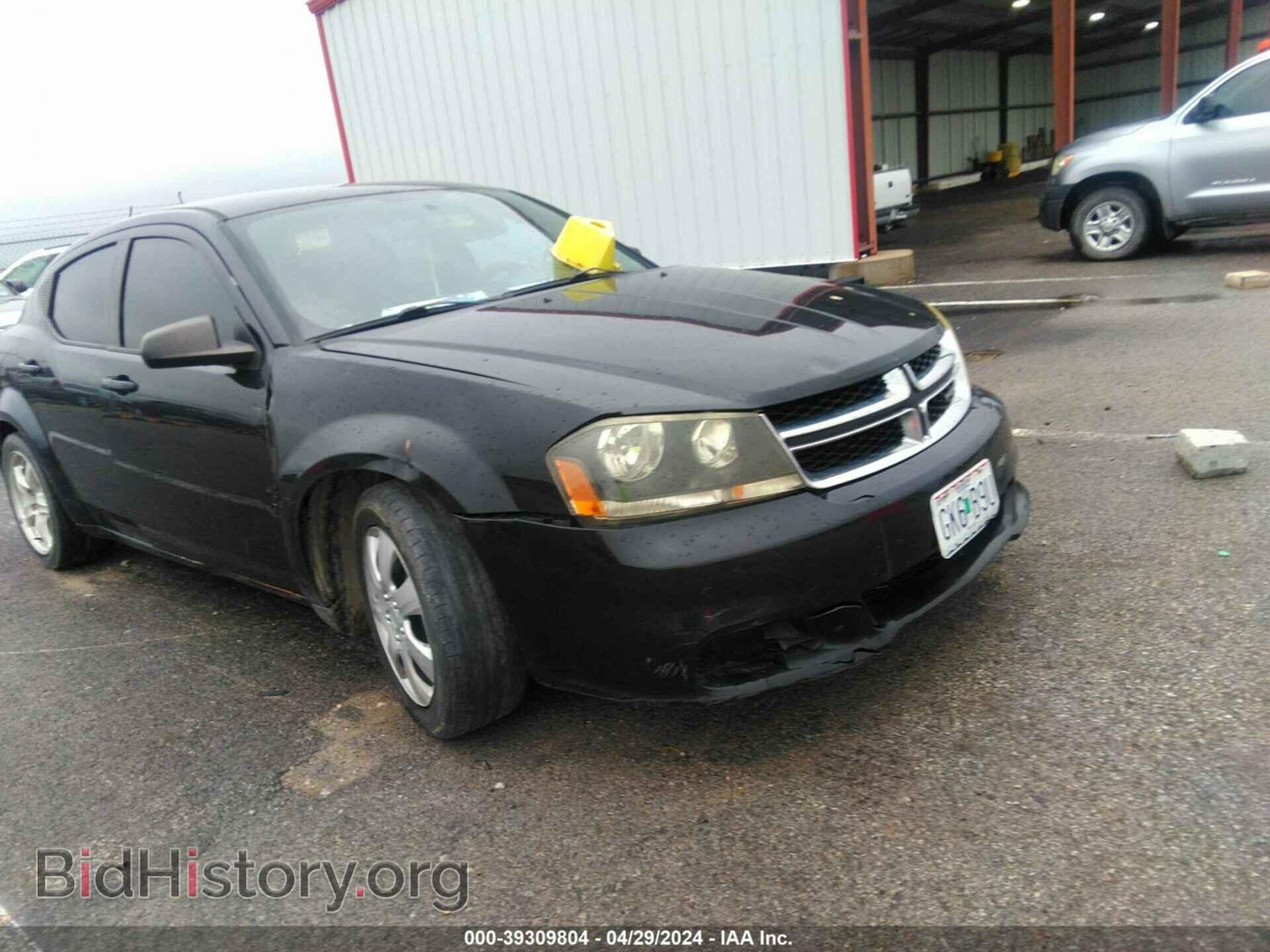 Photo 1C3CDZAB1DN676184 - DODGE AVENGER 2013