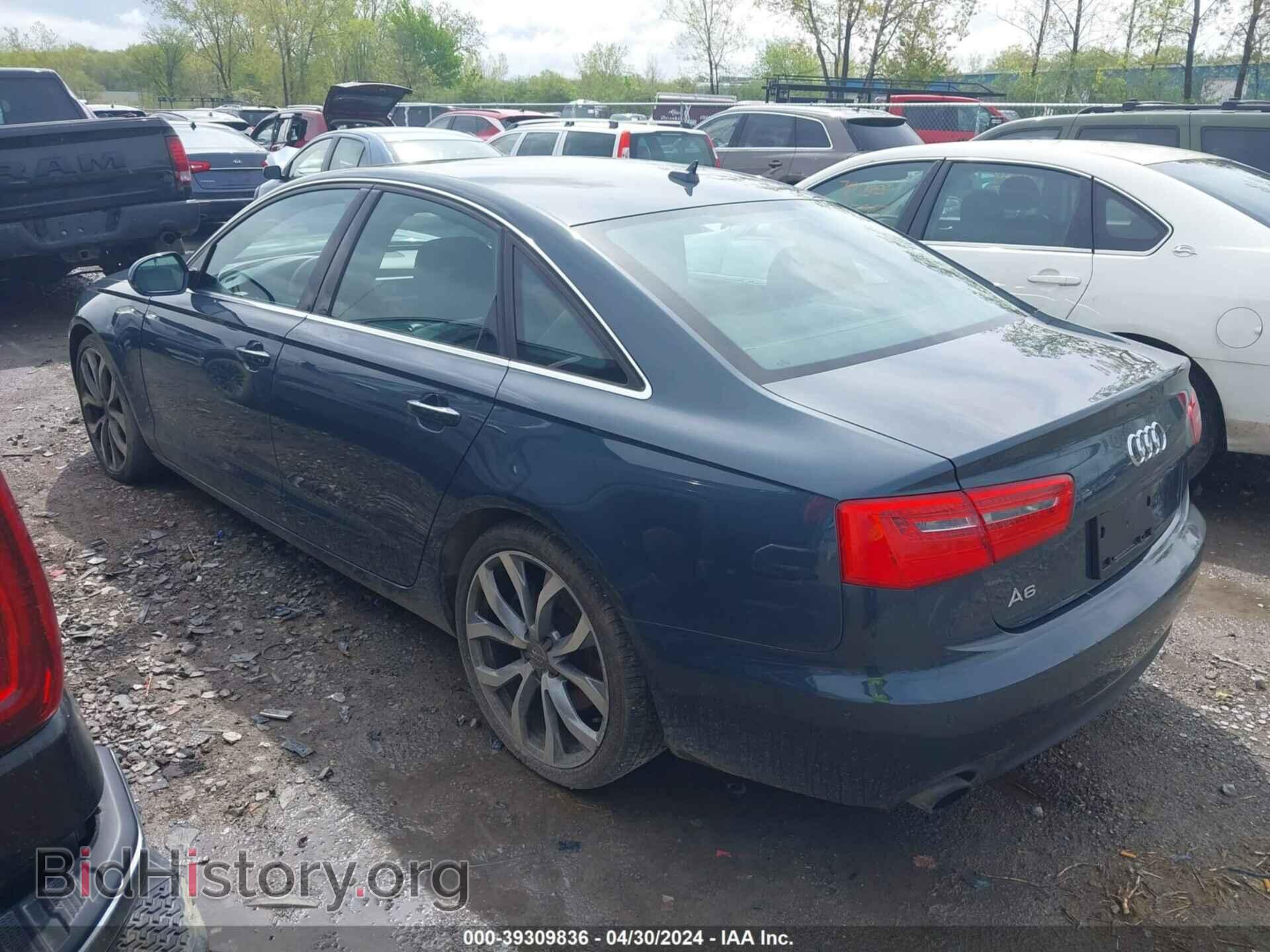 2014 AUDI A6 - VIN: WAUGFAFC3EN041427 - Фото 3