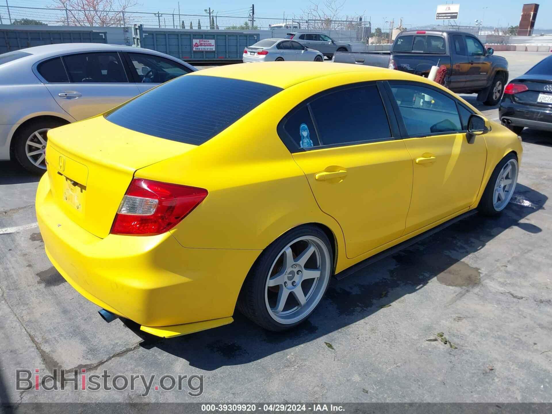 2012 HONDA CIVIC - VIN: JHMFB2F5XCS002879 - Фото 4