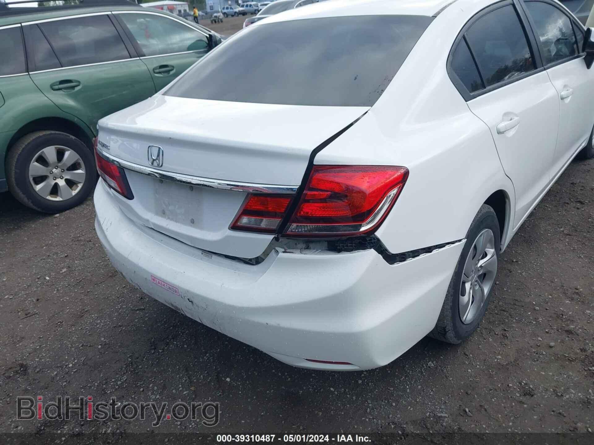 2013 HONDA CIVIC - VIN: 19XFB2F54DE278013 - Фото 6