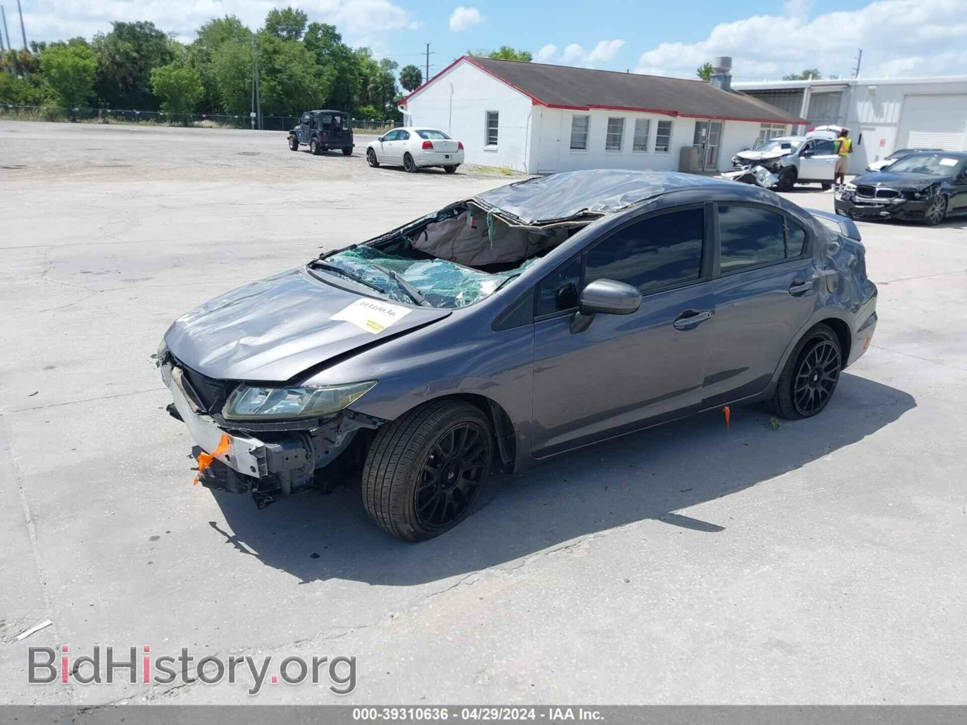 2014 HONDA CIVIC - VIN: 19XFB2F52EE050948 - Фото 2