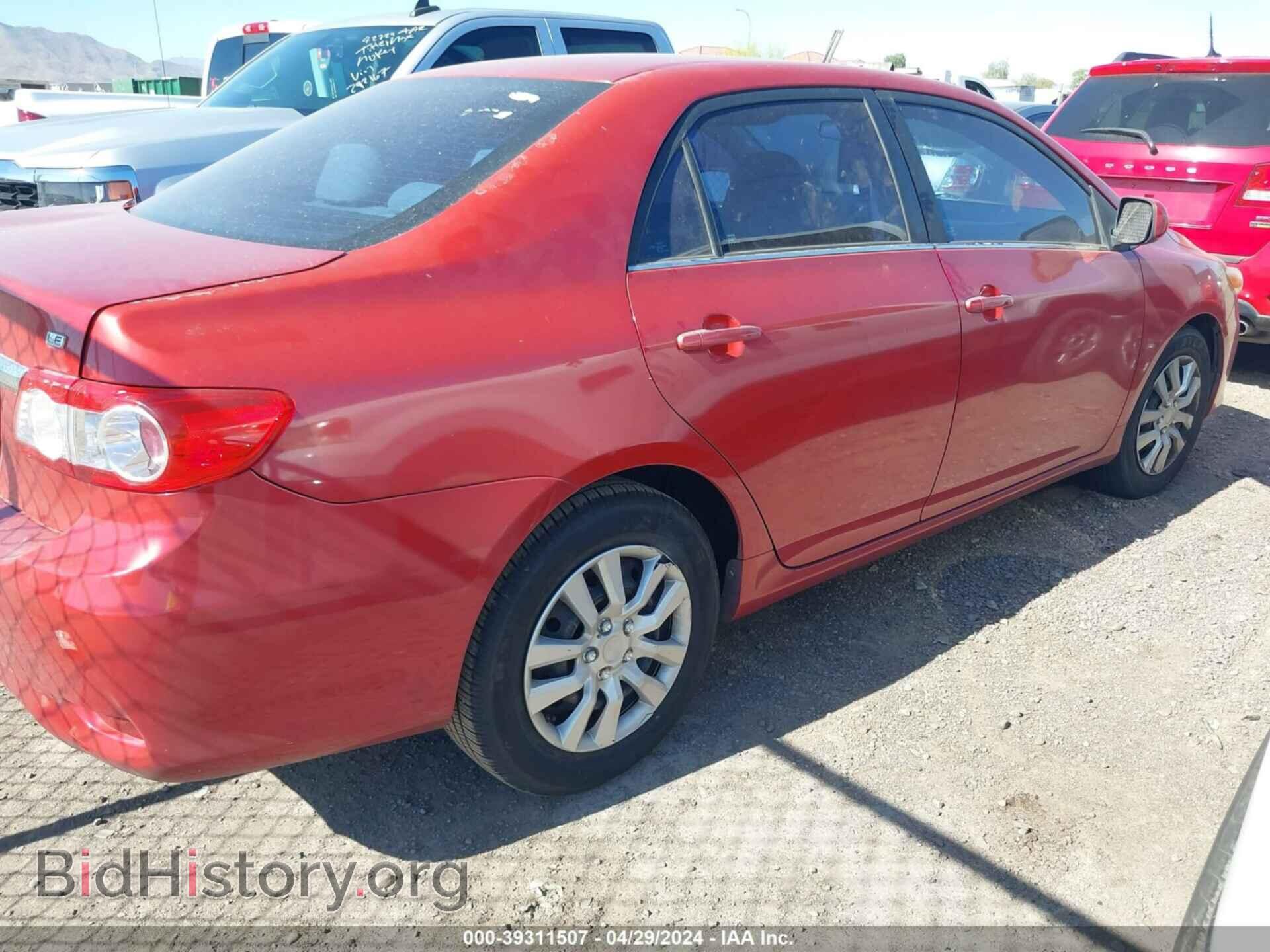 2013 TOYOTA COROLLA - VIN: 5YFBU4EEXDP077074 - Фото 4