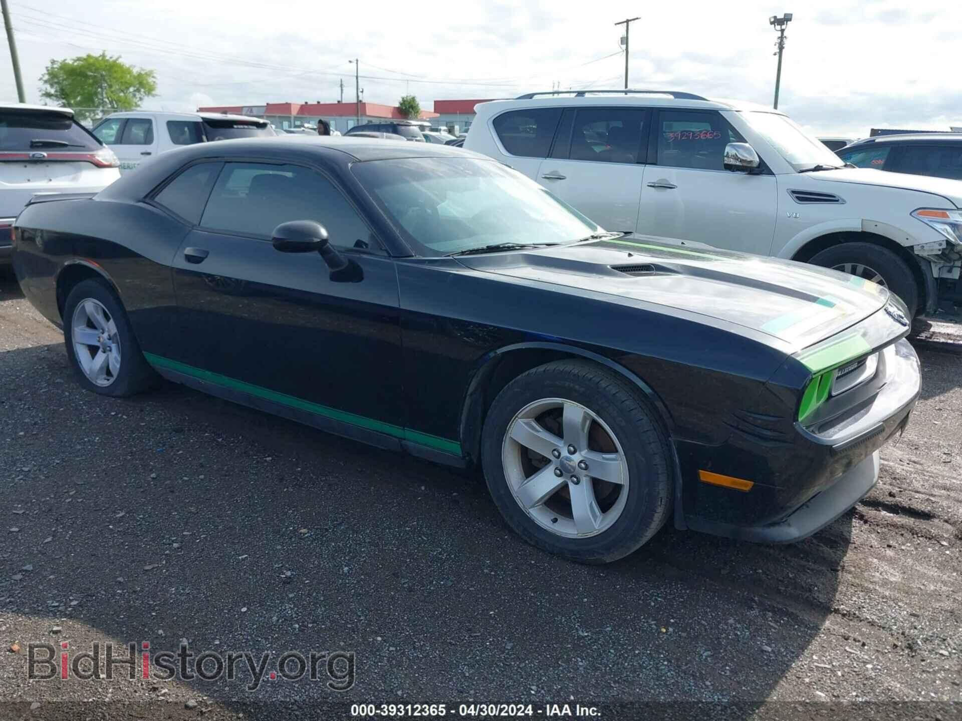 Photo 2C3CDYAG6CH186868 - DODGE CHALLENGER 2012