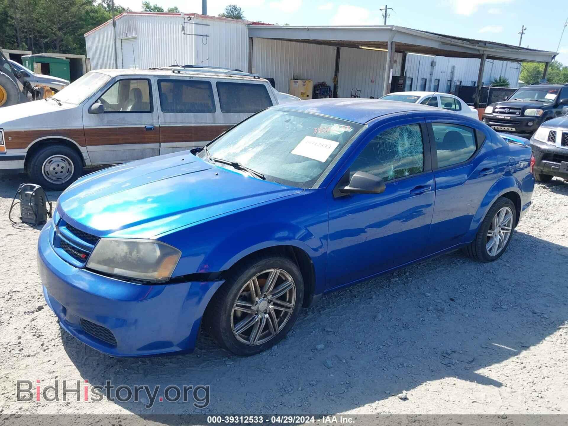 2014 DODGE AVENGER - VIN: 1C3CDZAG2EN113481 - Фото 2