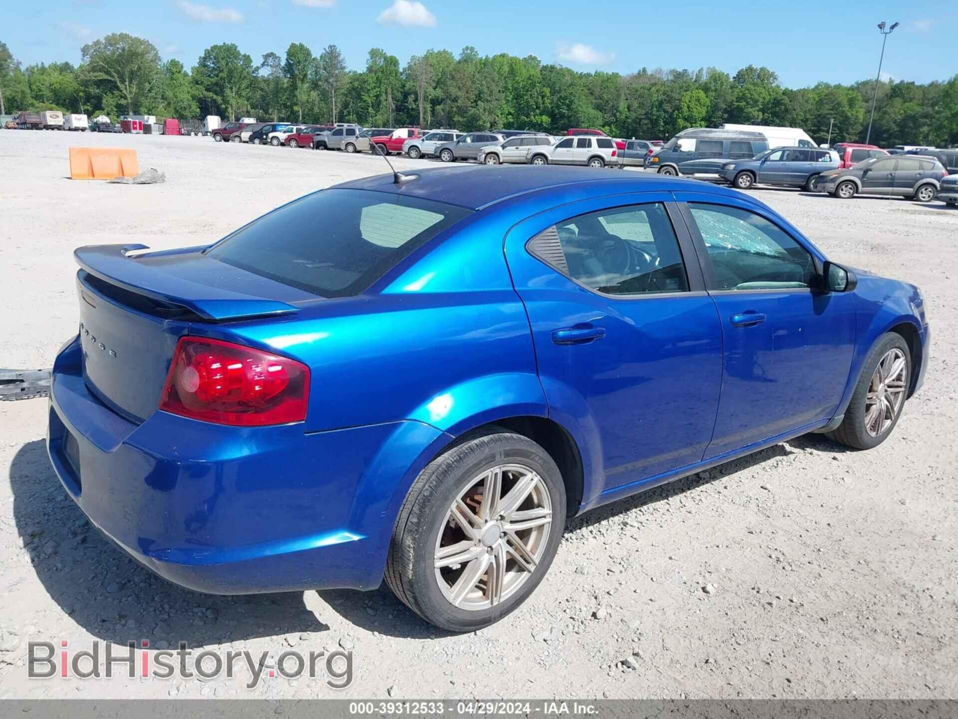 2014 DODGE AVENGER - VIN: 1C3CDZAG2EN113481 - Фото 4