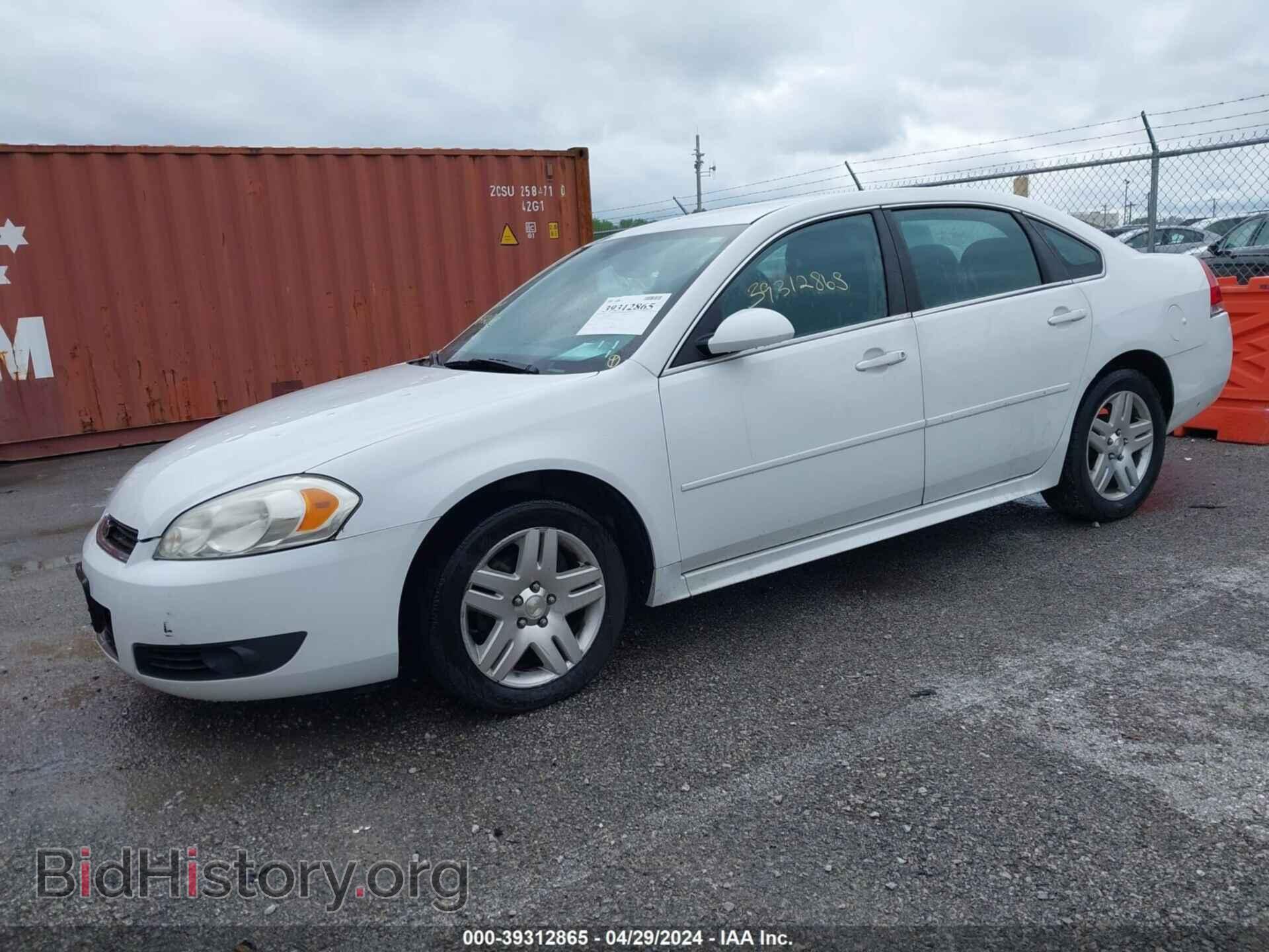 2011 CHEVROLET IMPALA - VIN: 2G1WG5EK0B1309335 - Фото 2