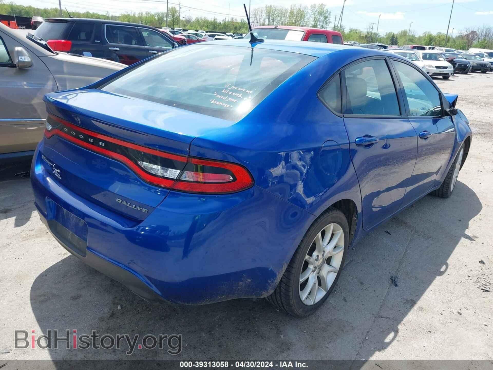 2013 DODGE DART - VIN: 1C3CDFBA3DD202036 - Фото 4