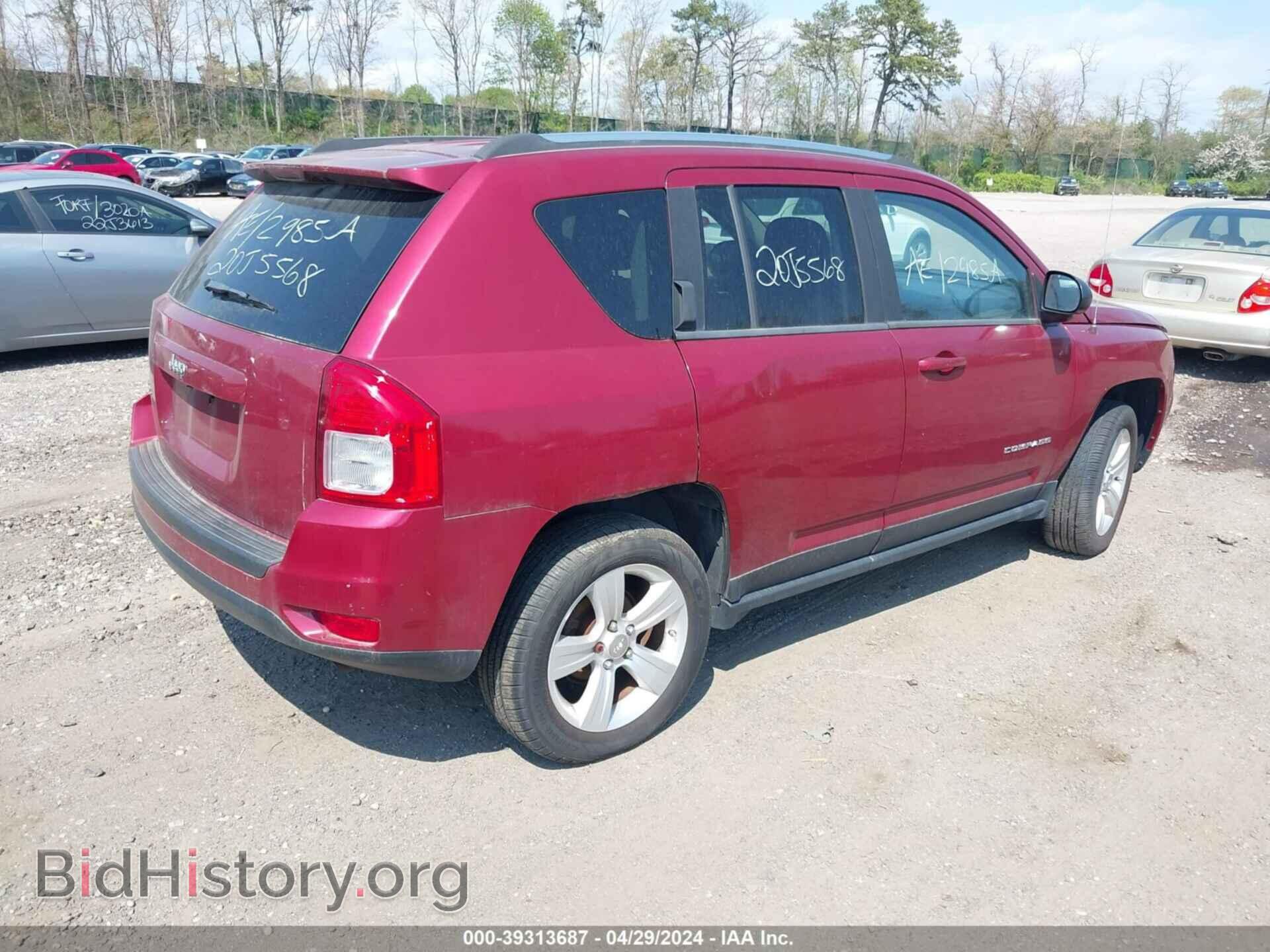2012 JEEP COMPASS - VIN: 1C4NJDBB8CD553324 - Фото 4