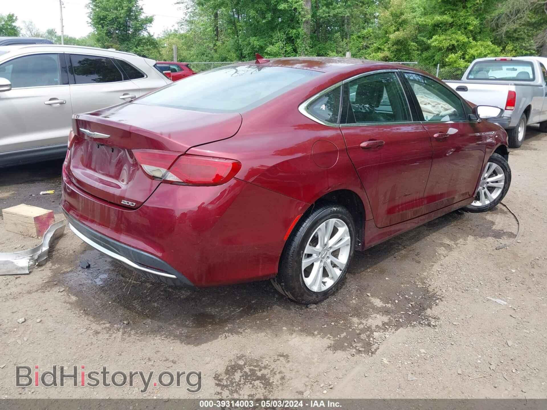 2017 CHRYSLER 200 - VIN: 1C3CCCAB4HN500722 - Фото 4