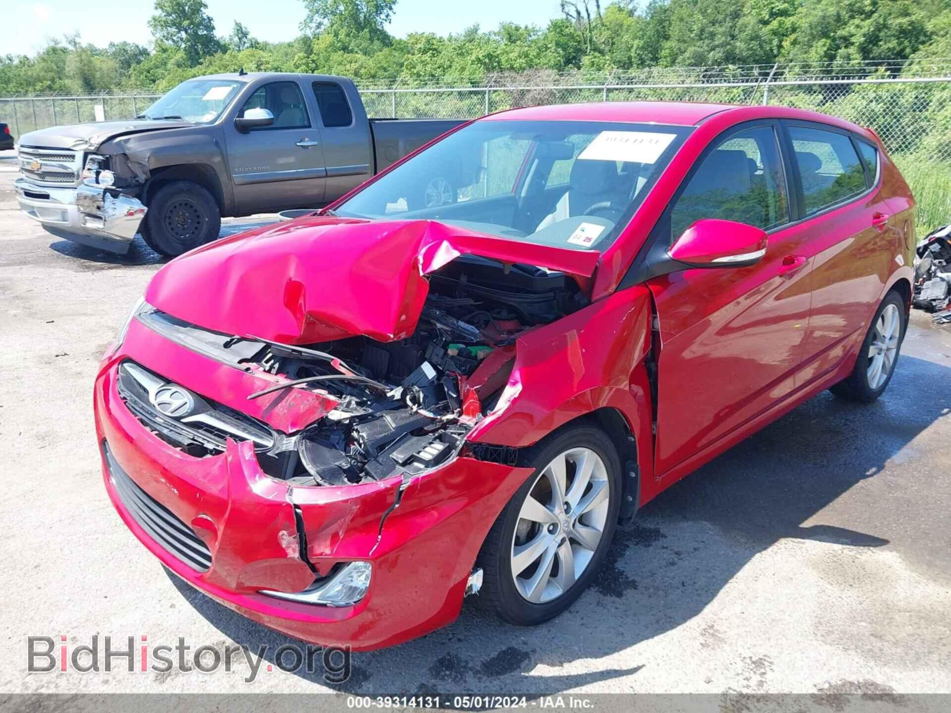 2013 HYUNDAI ACCENT - VIN: KMHCU5AE7DU090766 - Фото 2