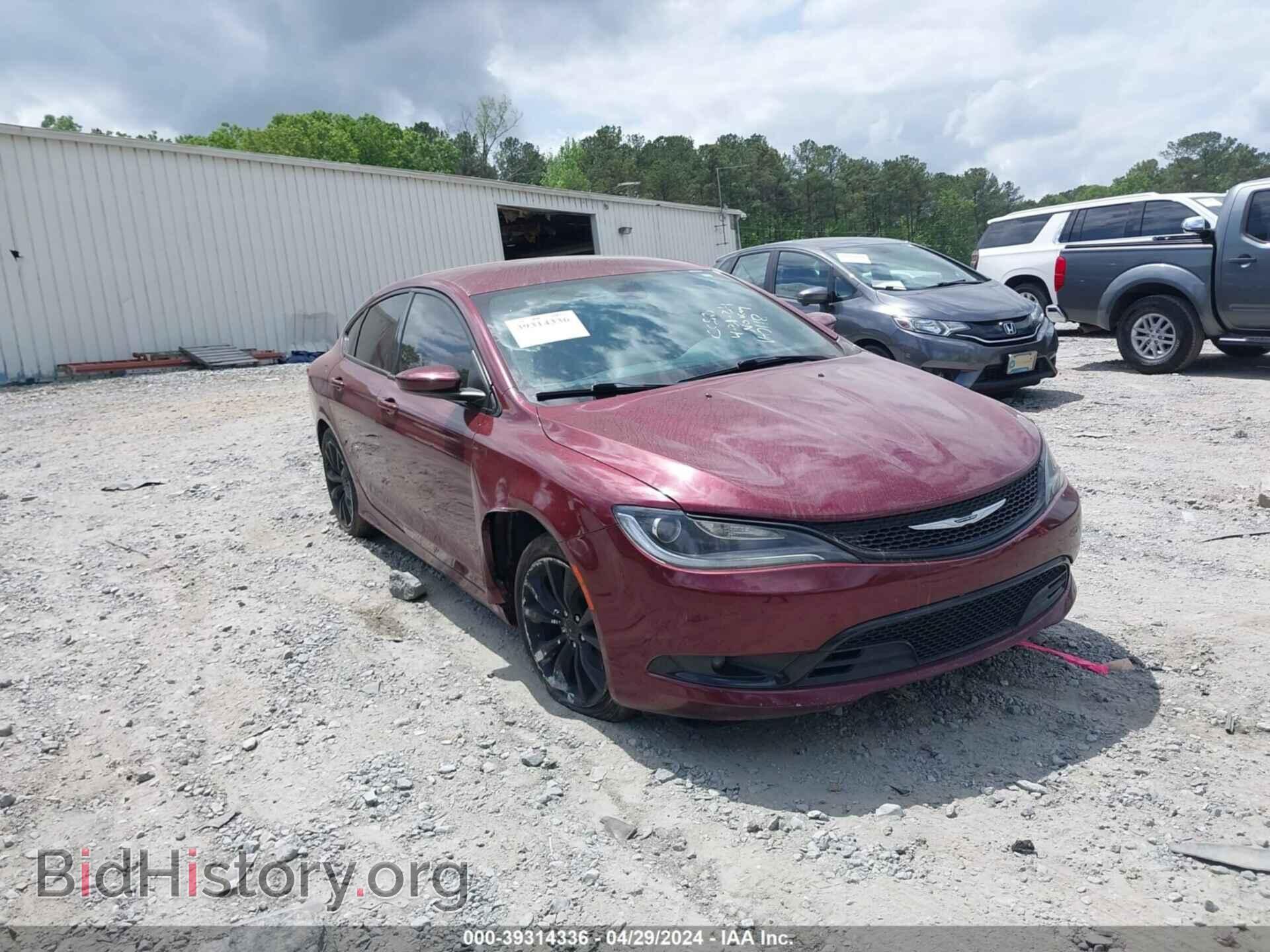 Фотография 1C3CCCBB5GN130118 - CHRYSLER 200 2016