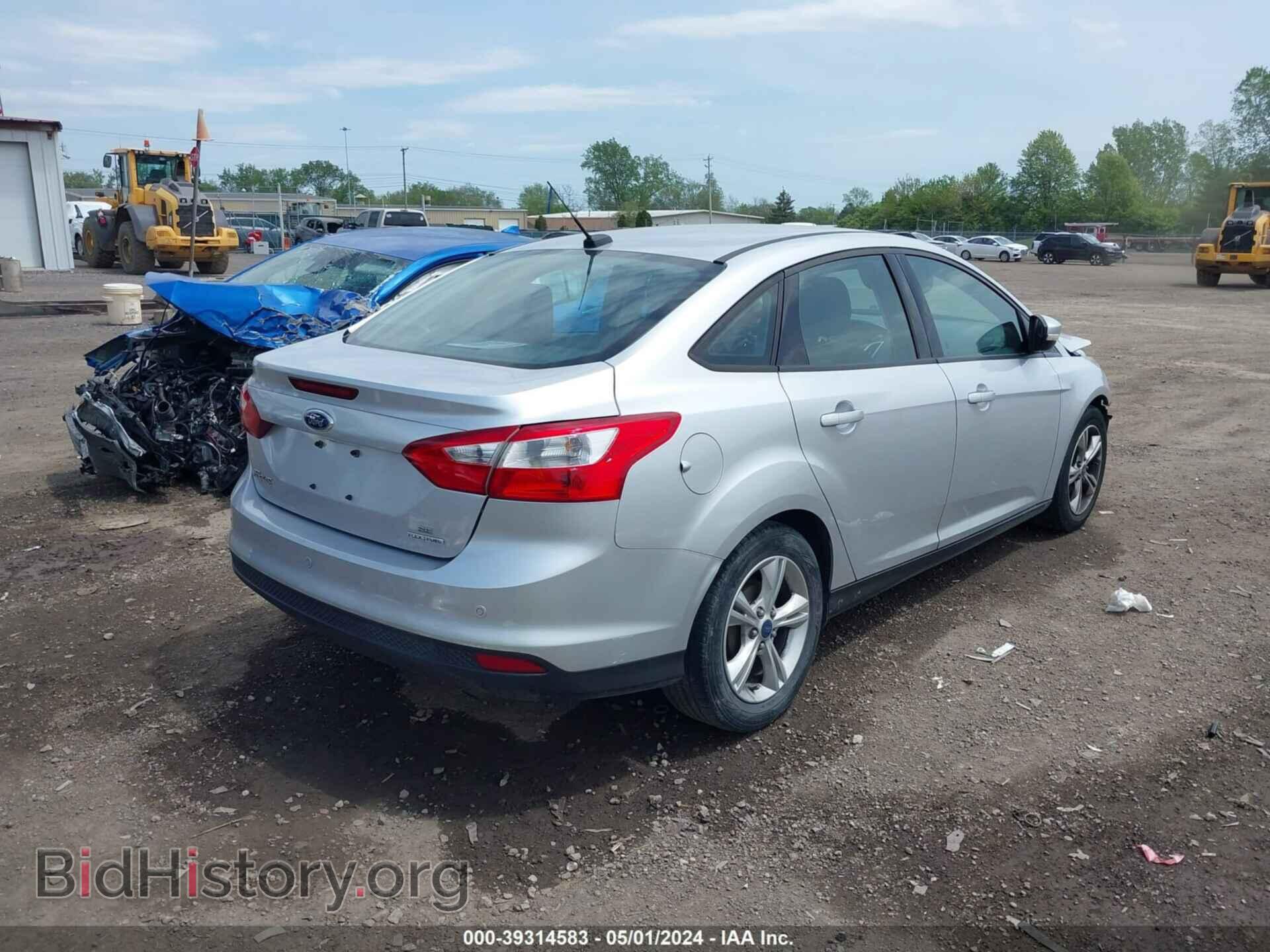 2014 FORD FOCUS - VIN: 1FADP3F2XEL380273 - Фото 4